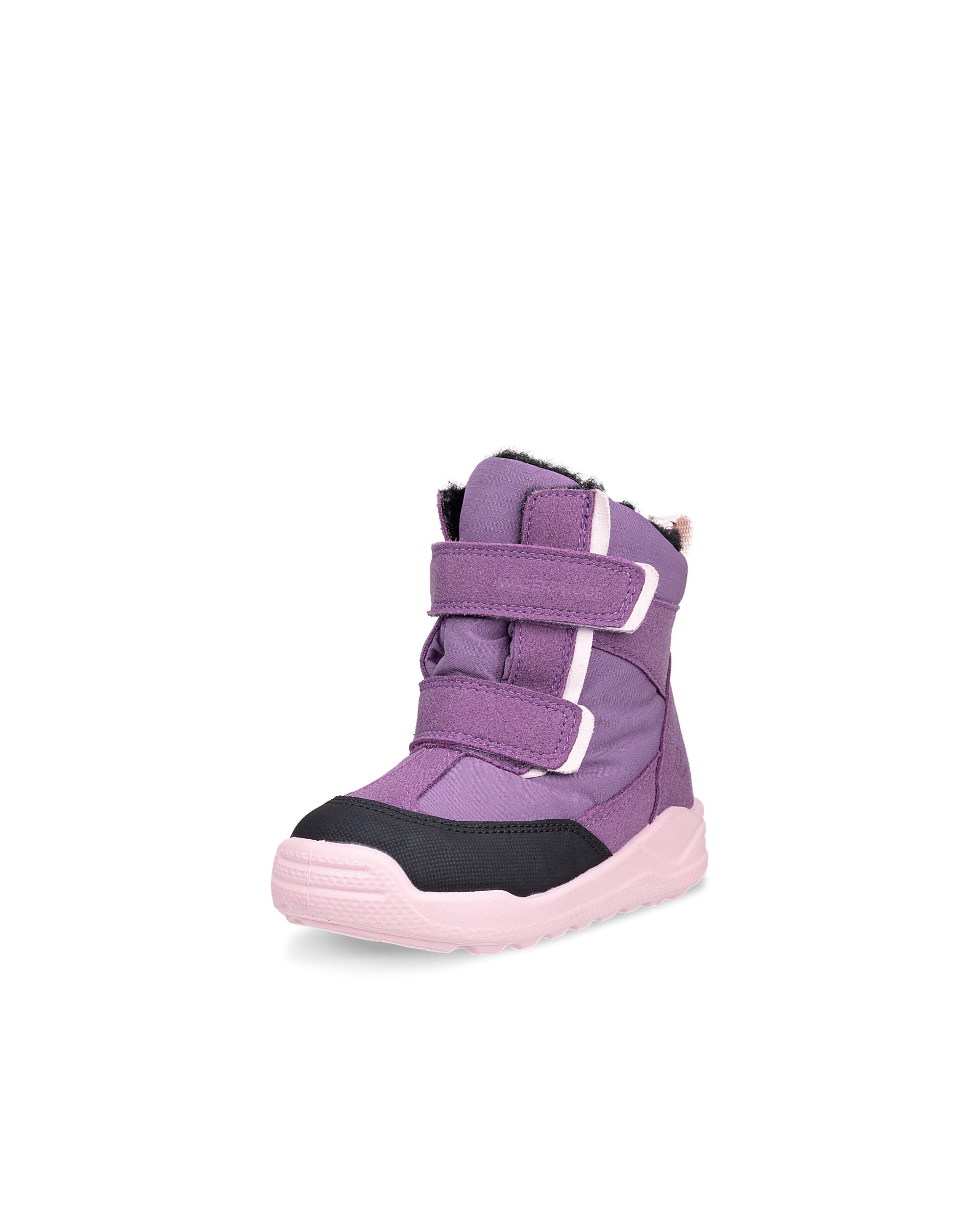 ECCO® URBAN MINI gyerek vízálló textil téli csizma - Rózsaszín - Outside
