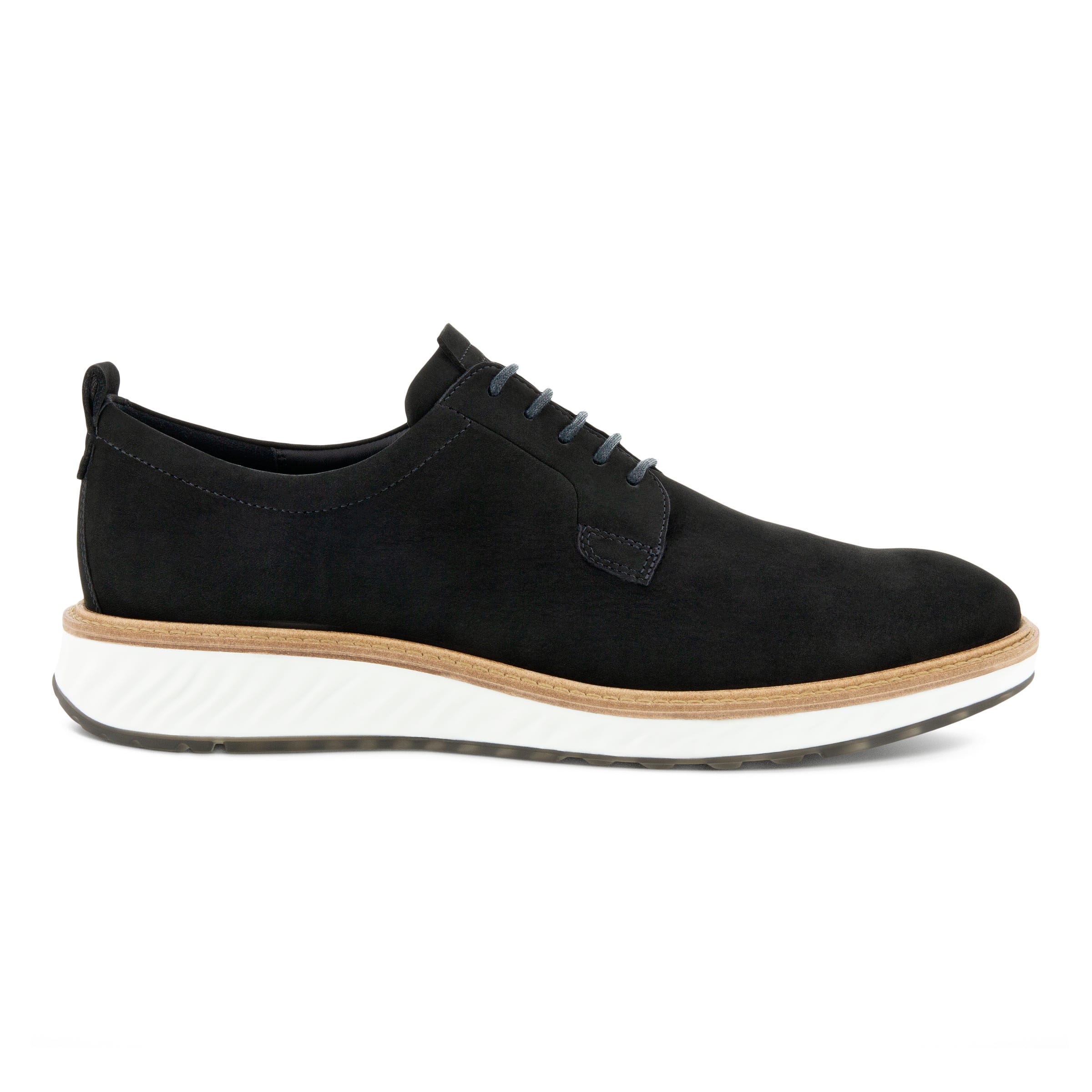 【美品】 ECCO 革靴 26 プレーントゥ エコ ST.1 hybrid ECCO エコー ST.1 HYBRID Plain Toe Tie ハイブリット プレーン
