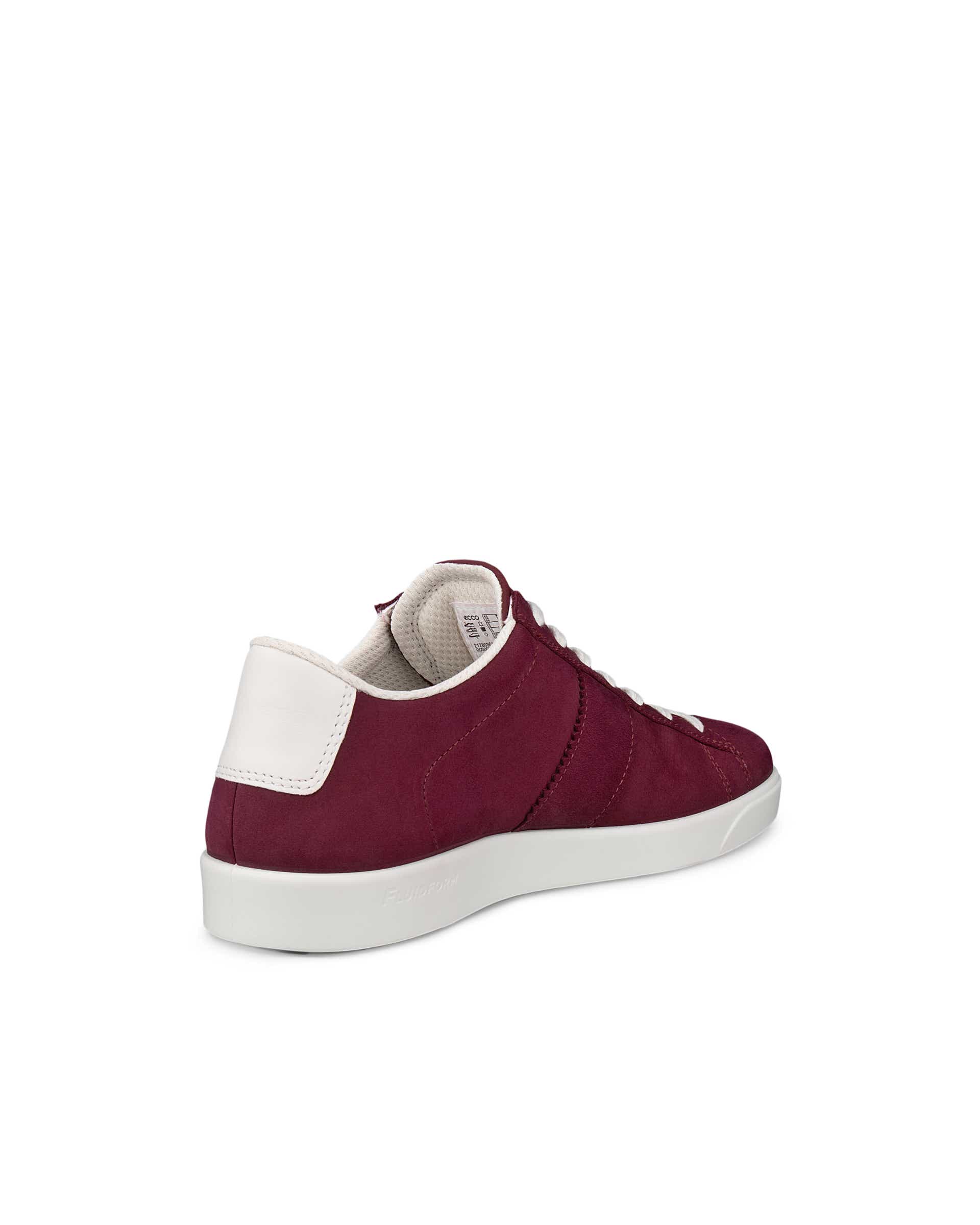 ECCO® STREET LITE baskets en nubuck pour femme - Rouge - Back