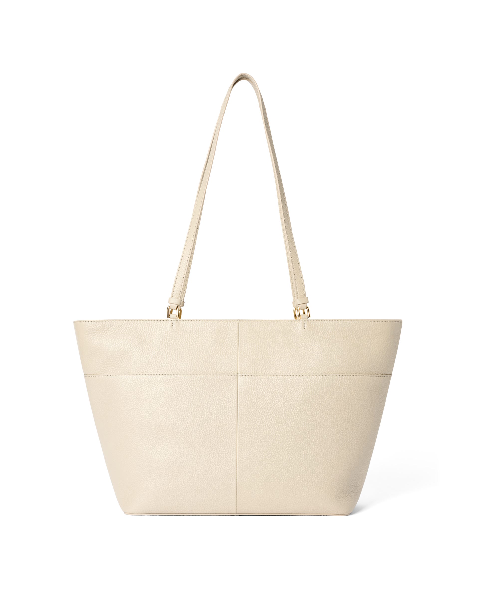 ECCO® ESSENTIAL TOTE EW dame tote bag skinn - Beige - Back