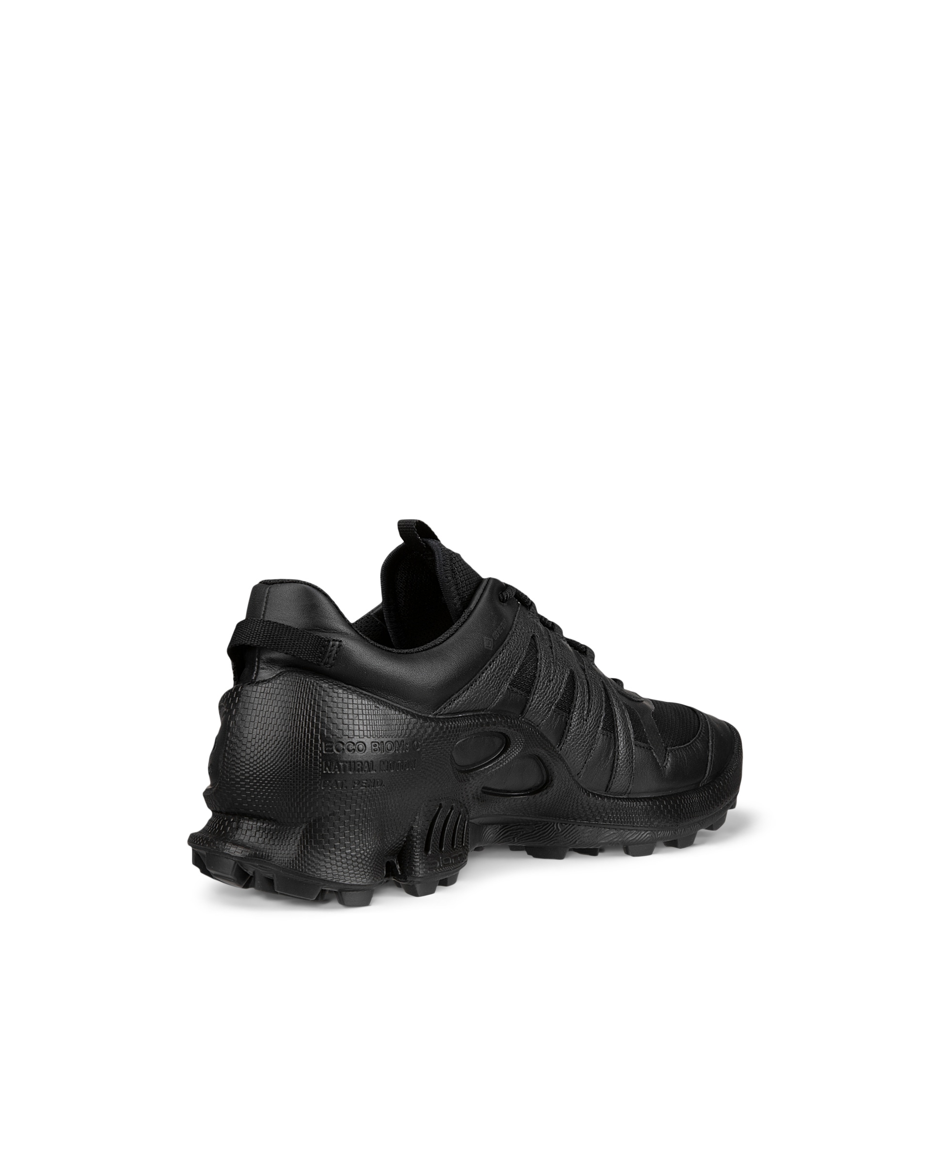 Pánské kožené outdoorové Gore-Tex tenisky ECCO® Biom C-Trail - Černá - Back