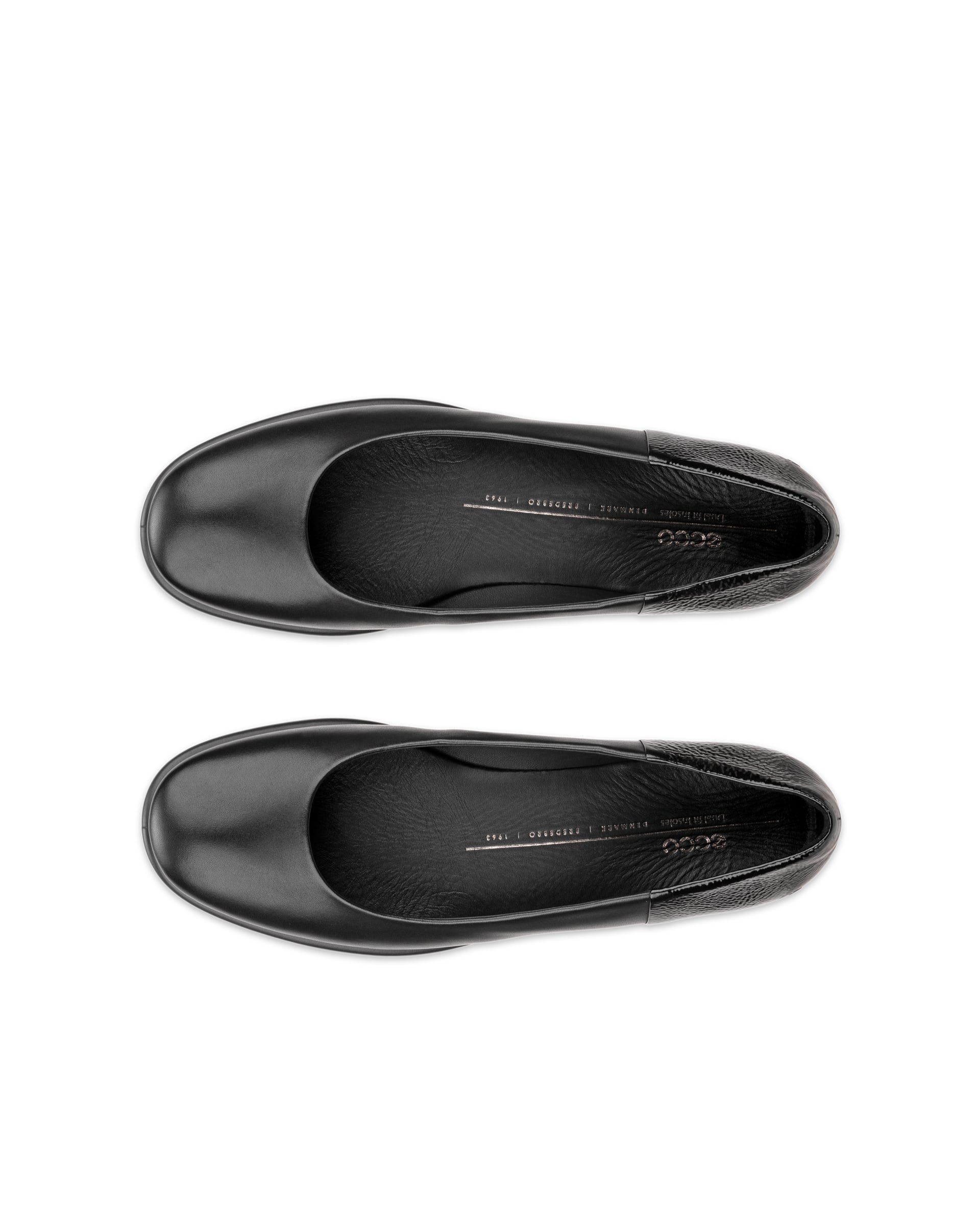 ECCO® Sculpted LX Damen Lederballerina - Schwarz - Top left pair