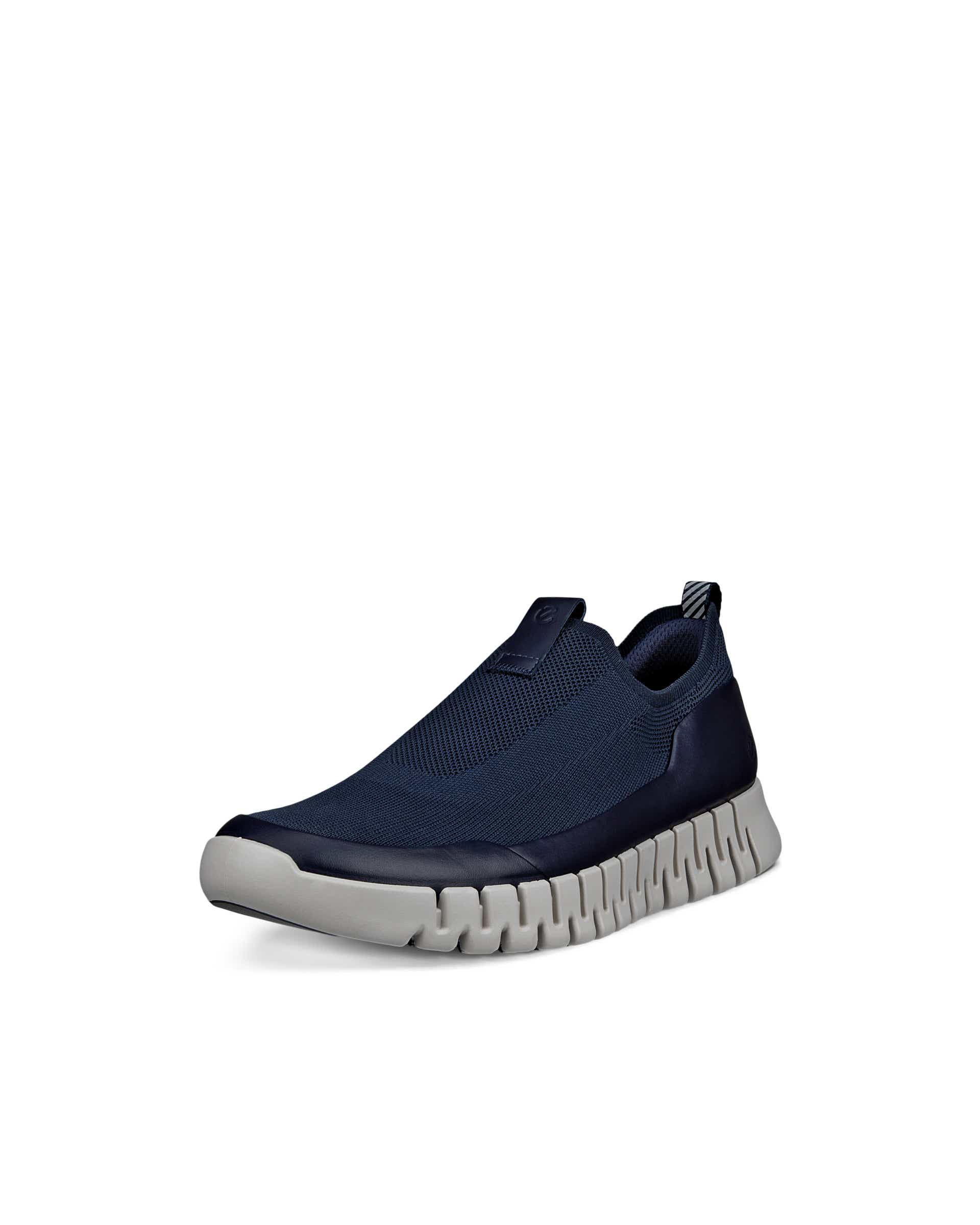 ECCO® GRUUV baskets en toile pour homme - Bleu - Main