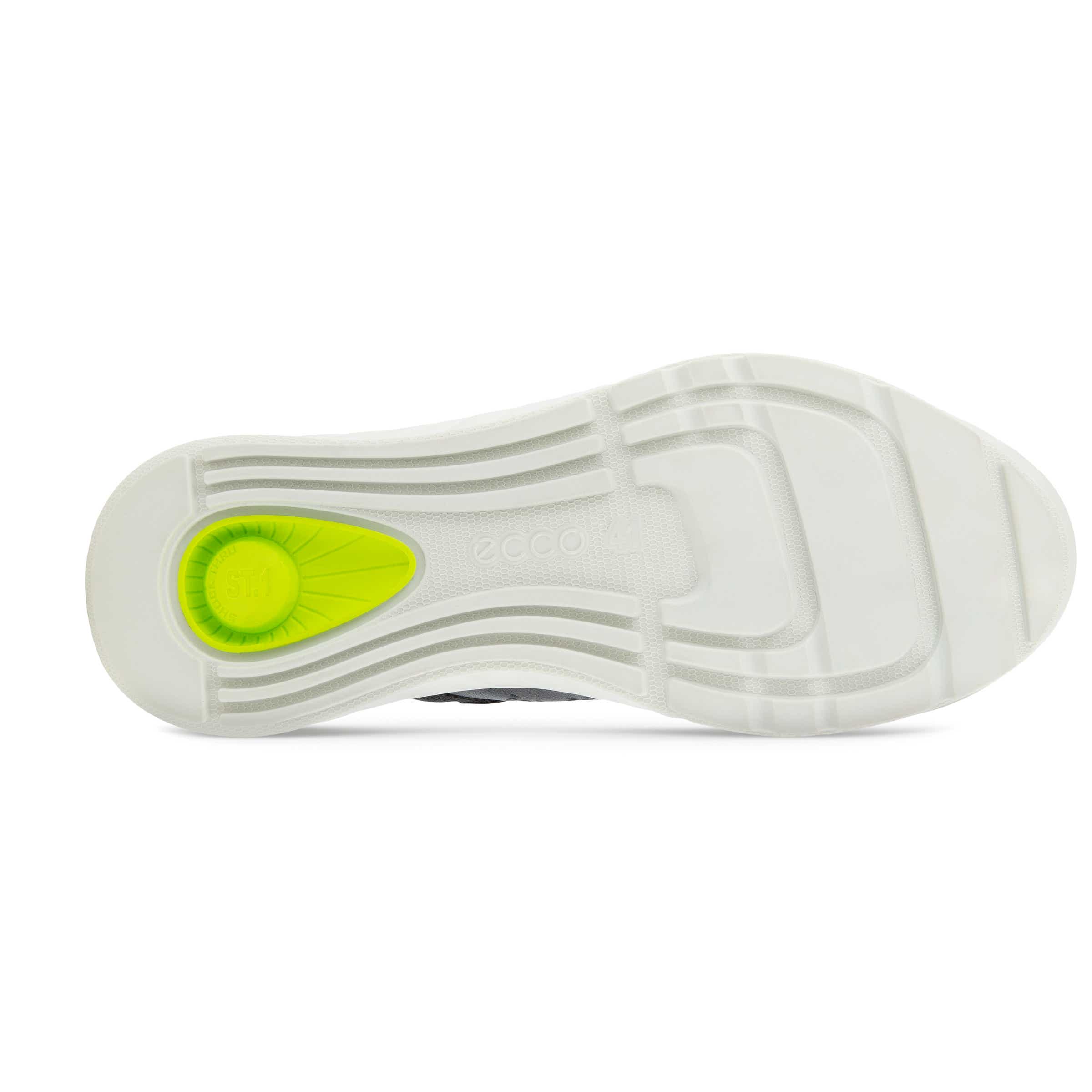 ECCO ATH 1F メンズ レザースニーカー - ブラック - Sole