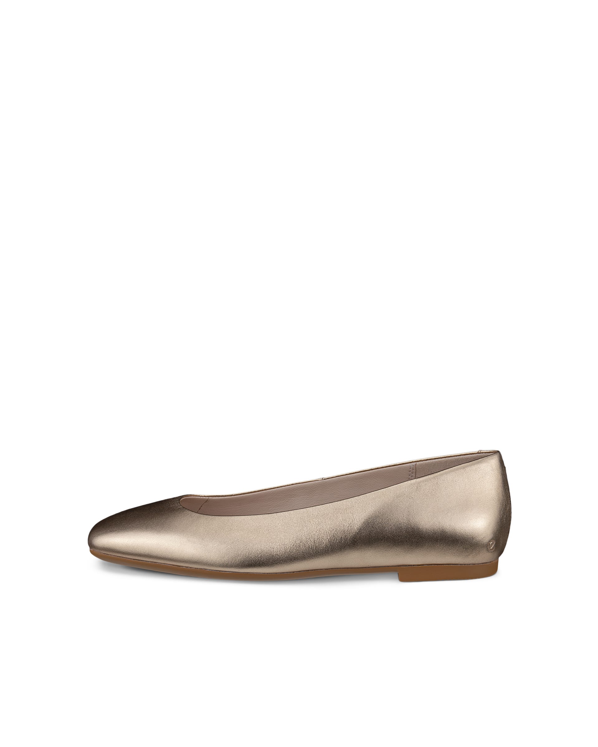 ECCO MARGOT WOMEN'S BALLERINA  - Bronze - Outside