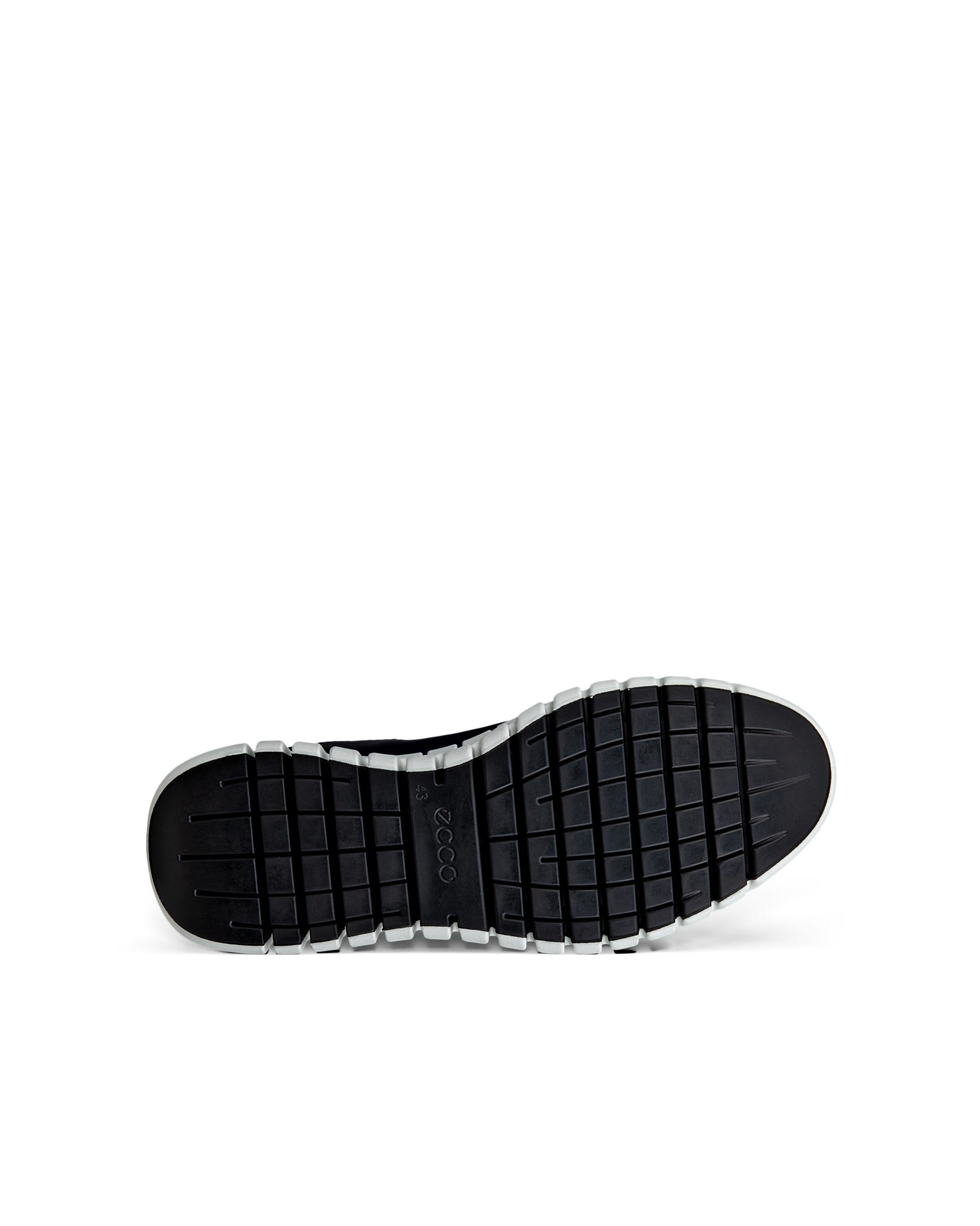 ECCO® GRUUV heren leren sneaker - Blauw - Sole