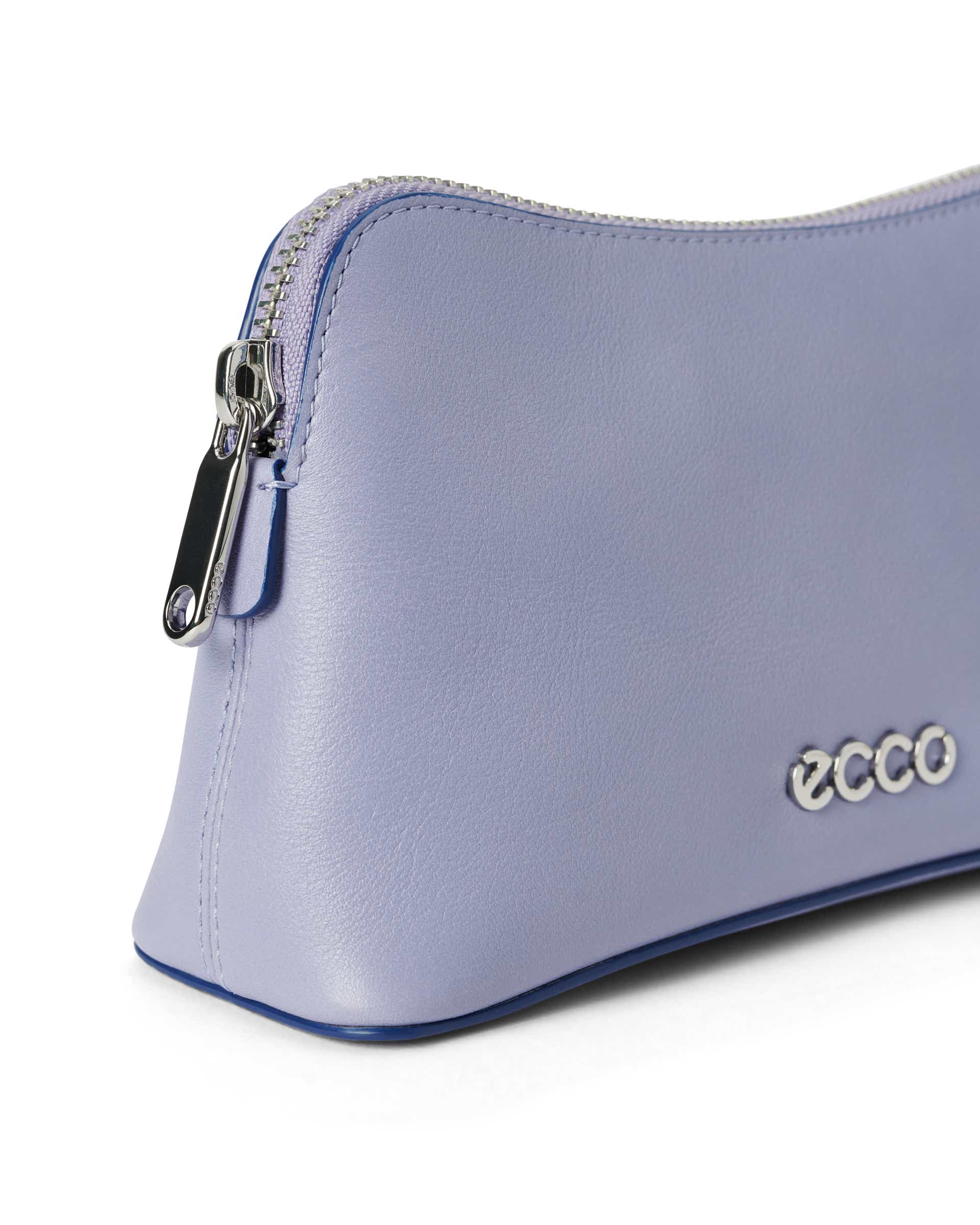 ECCO® Leather Cosmetic Pouch - Purple - Detail-1