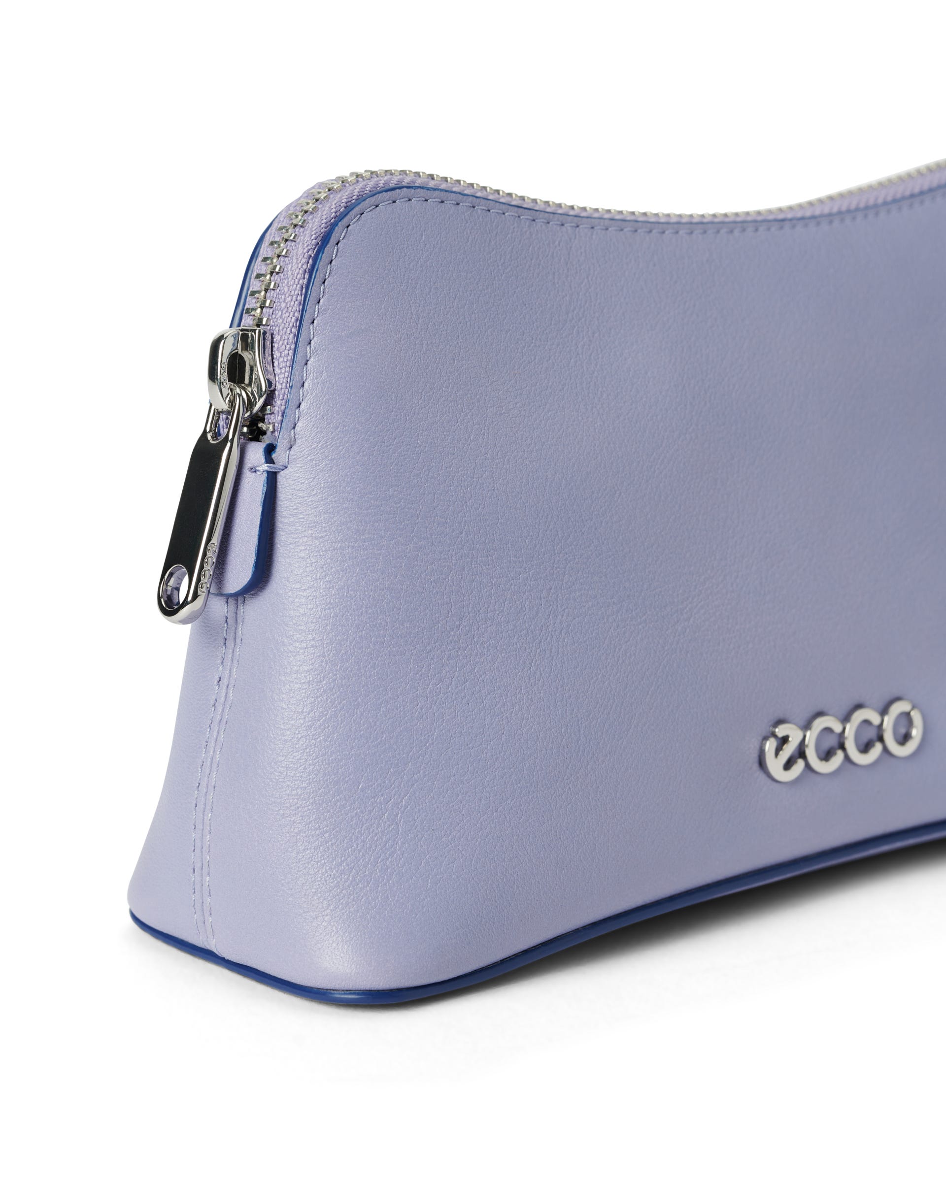 ECCO® Leather Cosmetic Pouch - Purple - Detail-1