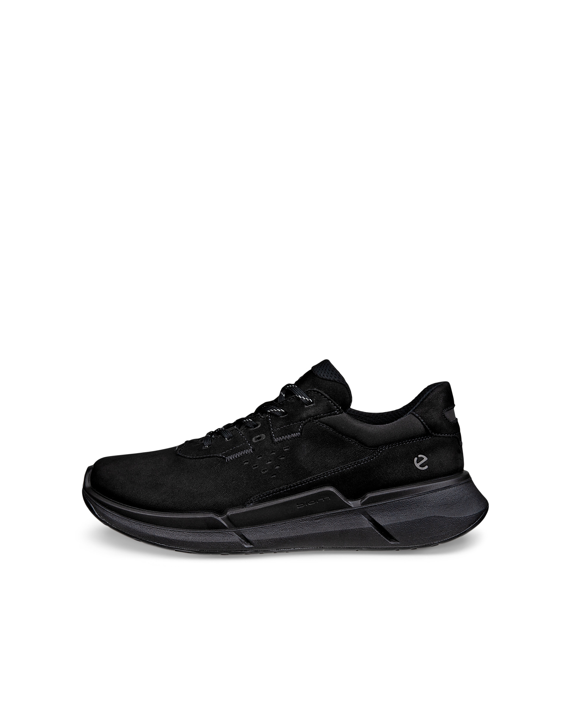 ECCO® BIOM 2.2 Dames leren sneaker - Zwart - Outside
