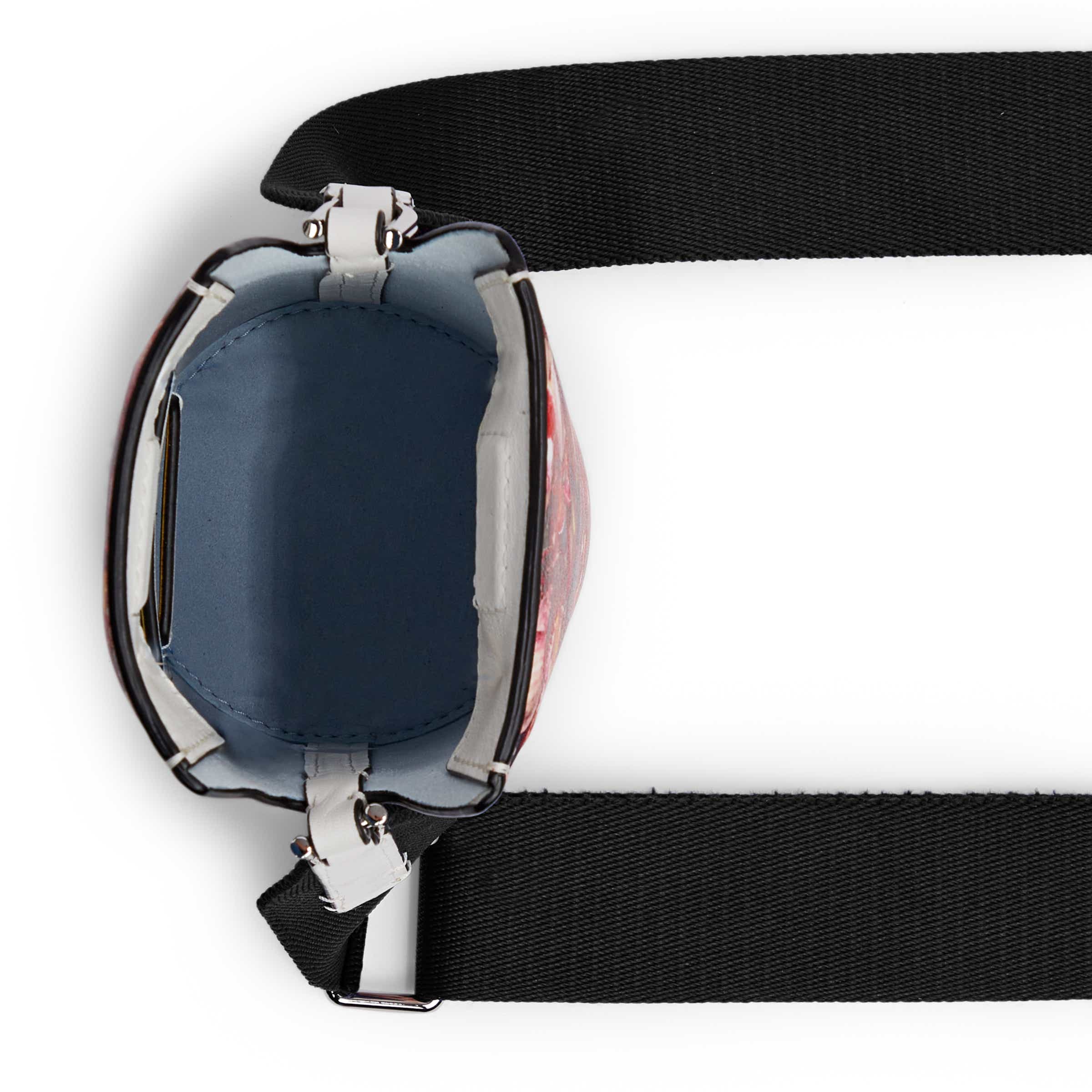 ECCO Pot Multi Flower レザークロスボディバッグ - レッド - Birdeye