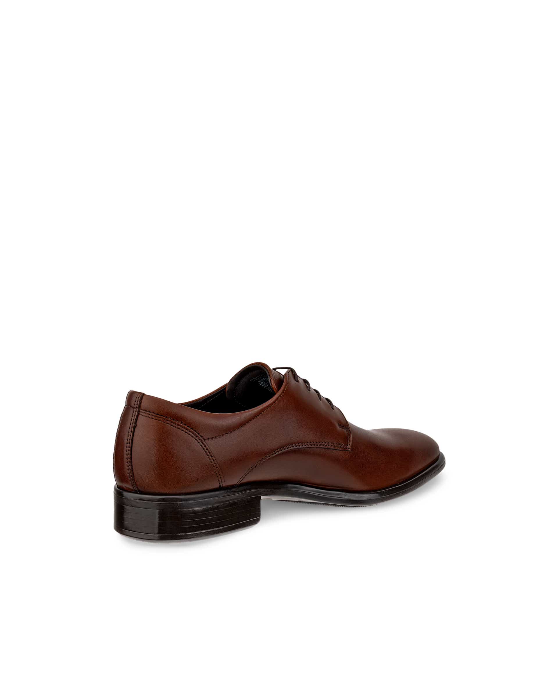 ECCO® Citytray derbies cuir pour homme - Brun - Back