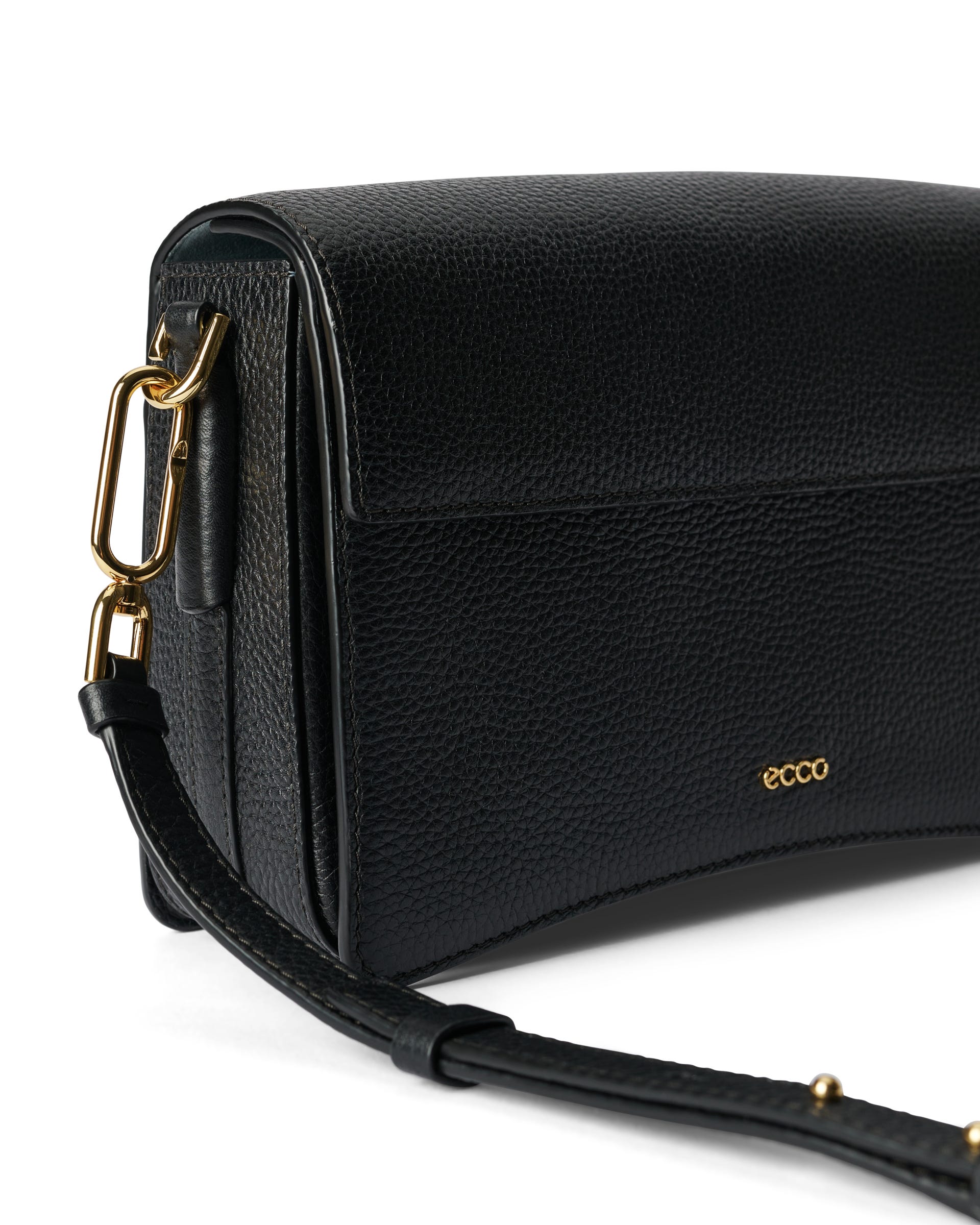 ECCO® Pinch Pebbled Leather Large Crossbody Bag