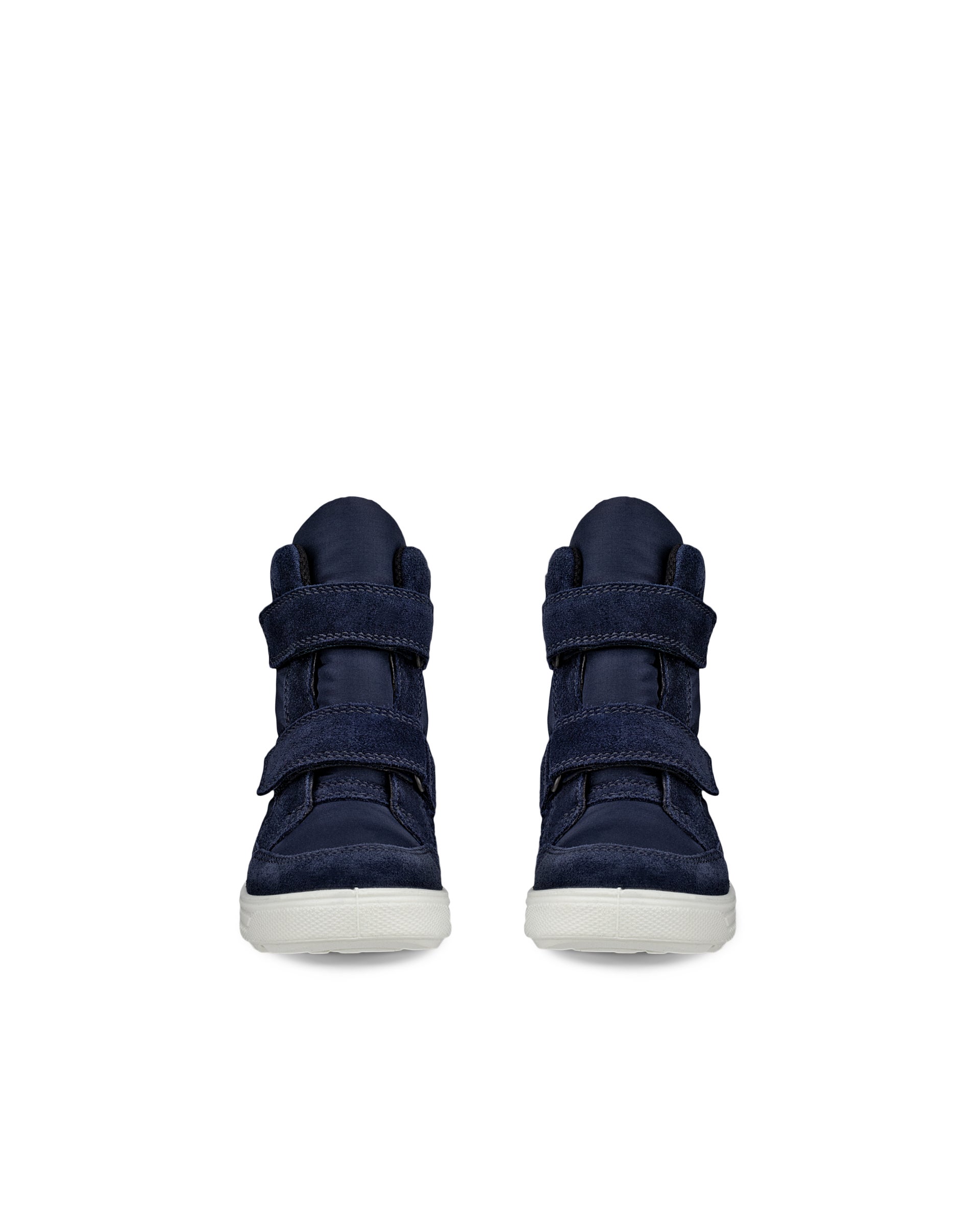 Lasten ECCO® Urban Snowboarder mokkanahkaiset Gore-Tex -talvinilkkurit - Sininen - Front pair