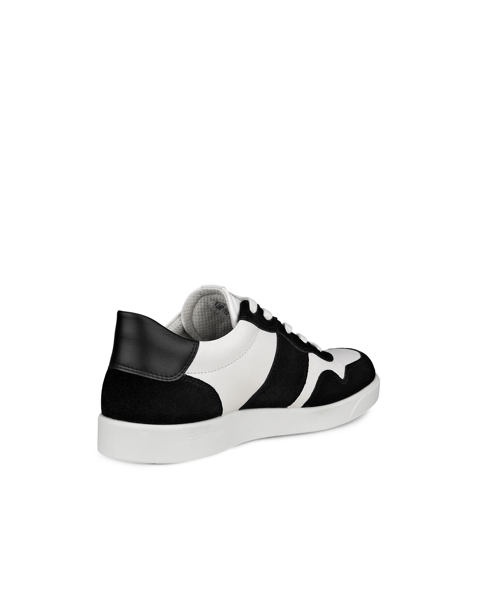 ECCO® Street Lite Damen Sneaker aus Veloursleder - Schwarz - Back