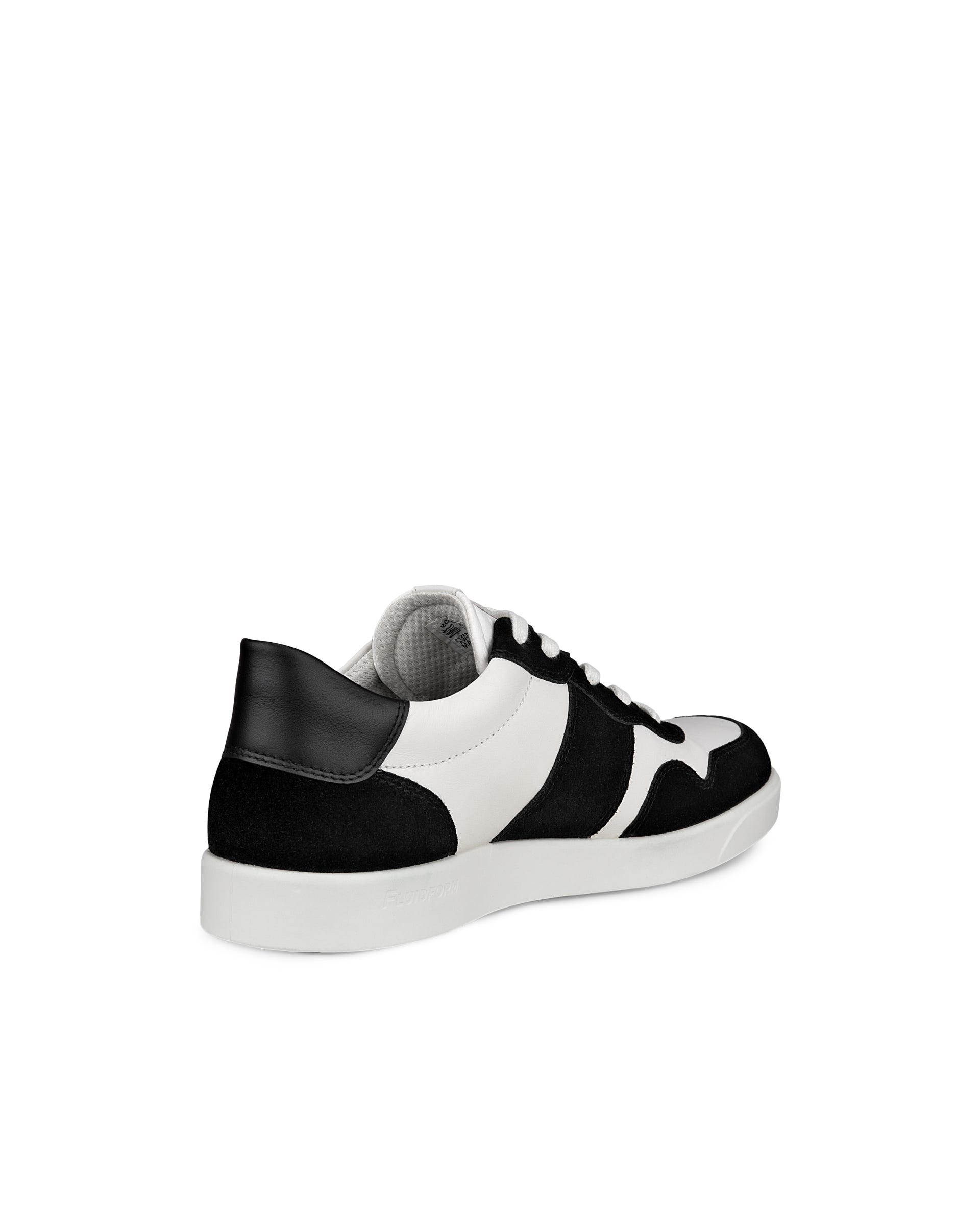 ECCO® Street Lite Damen Sneaker aus Veloursleder - Schwarz - Back