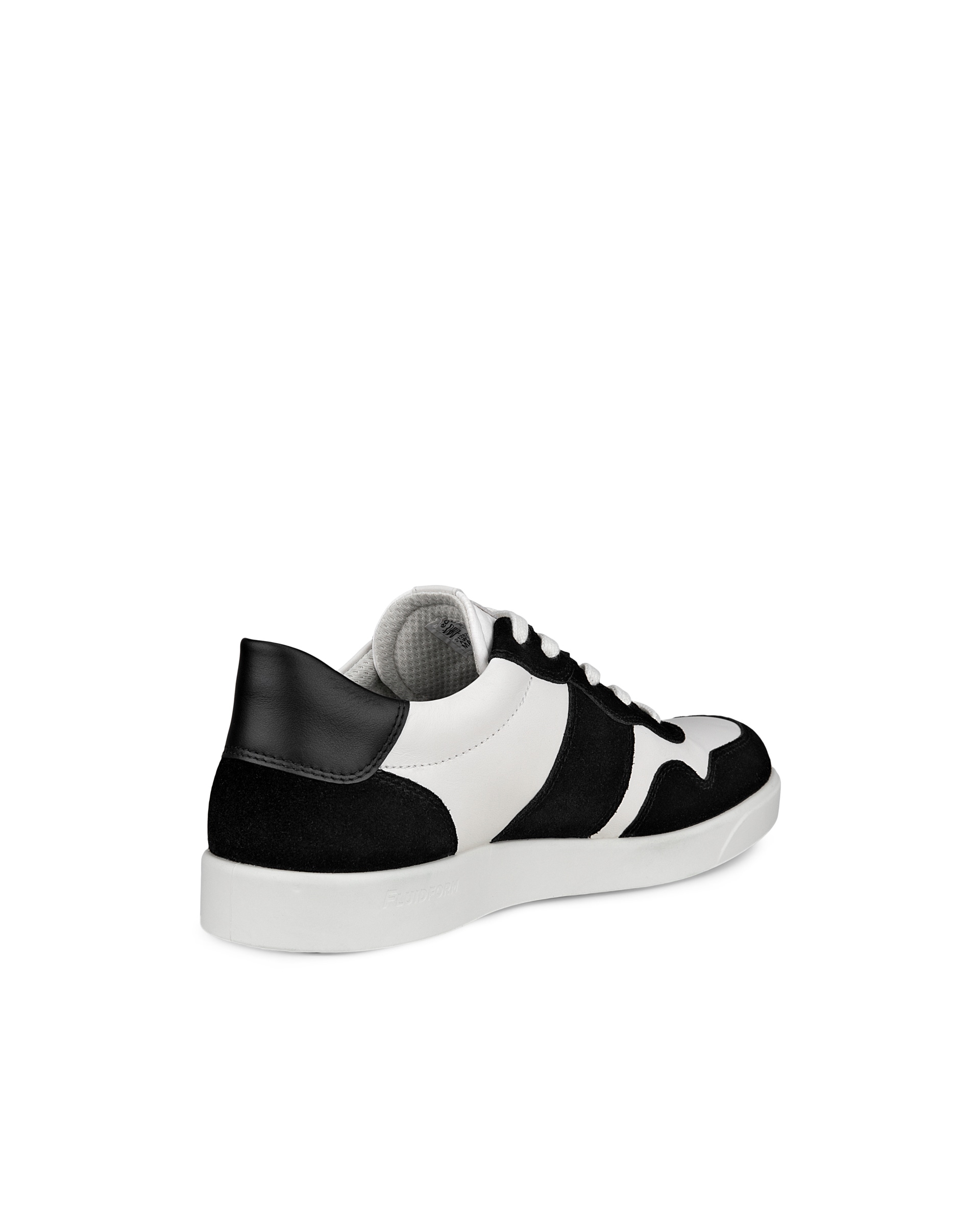 ECCO® Street Lite baskets en daim pour femme - Noir - Back