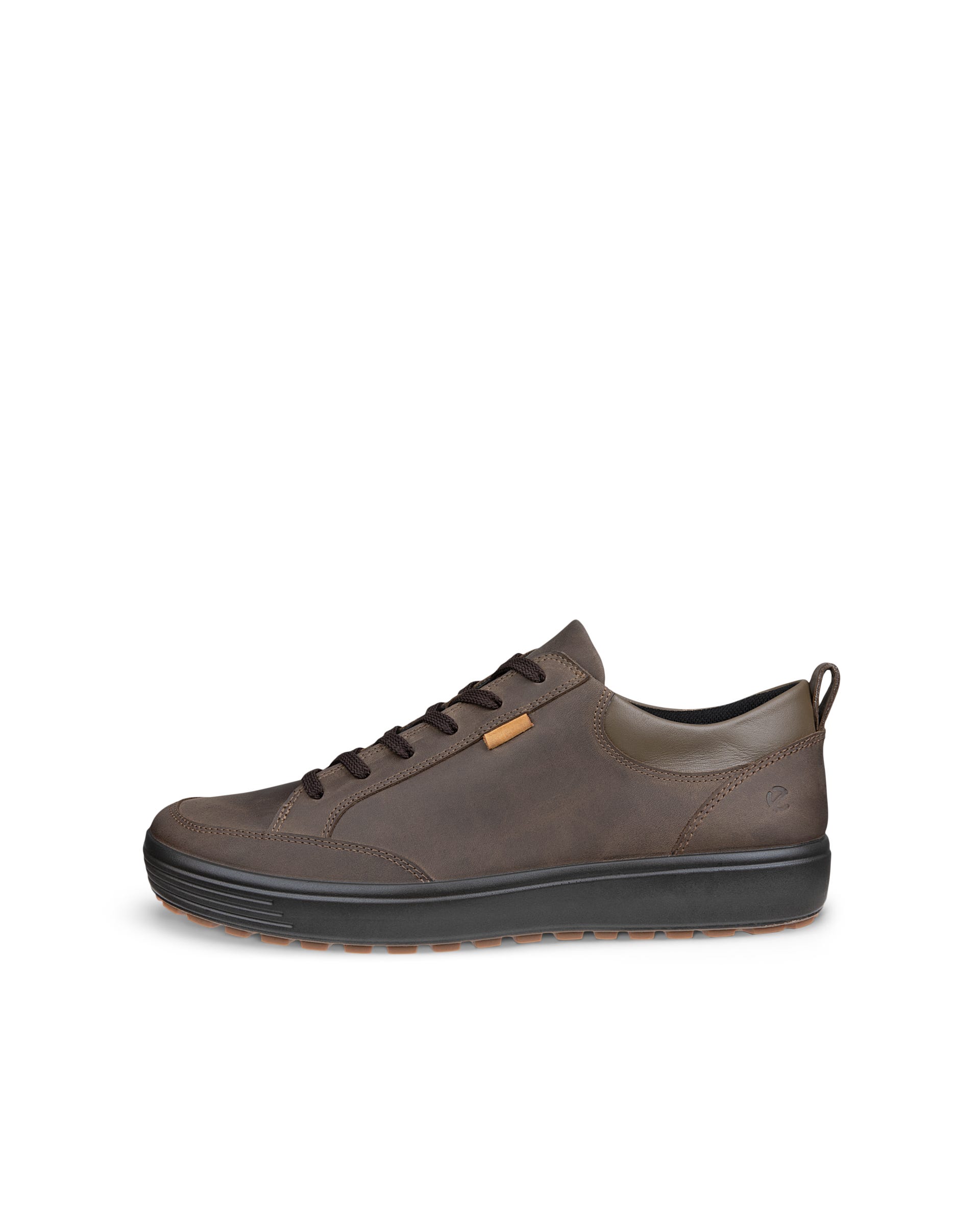 ECCO® SOFT 7 TRED Herren Sneaker aus Nubukleder - Braun - Outside
