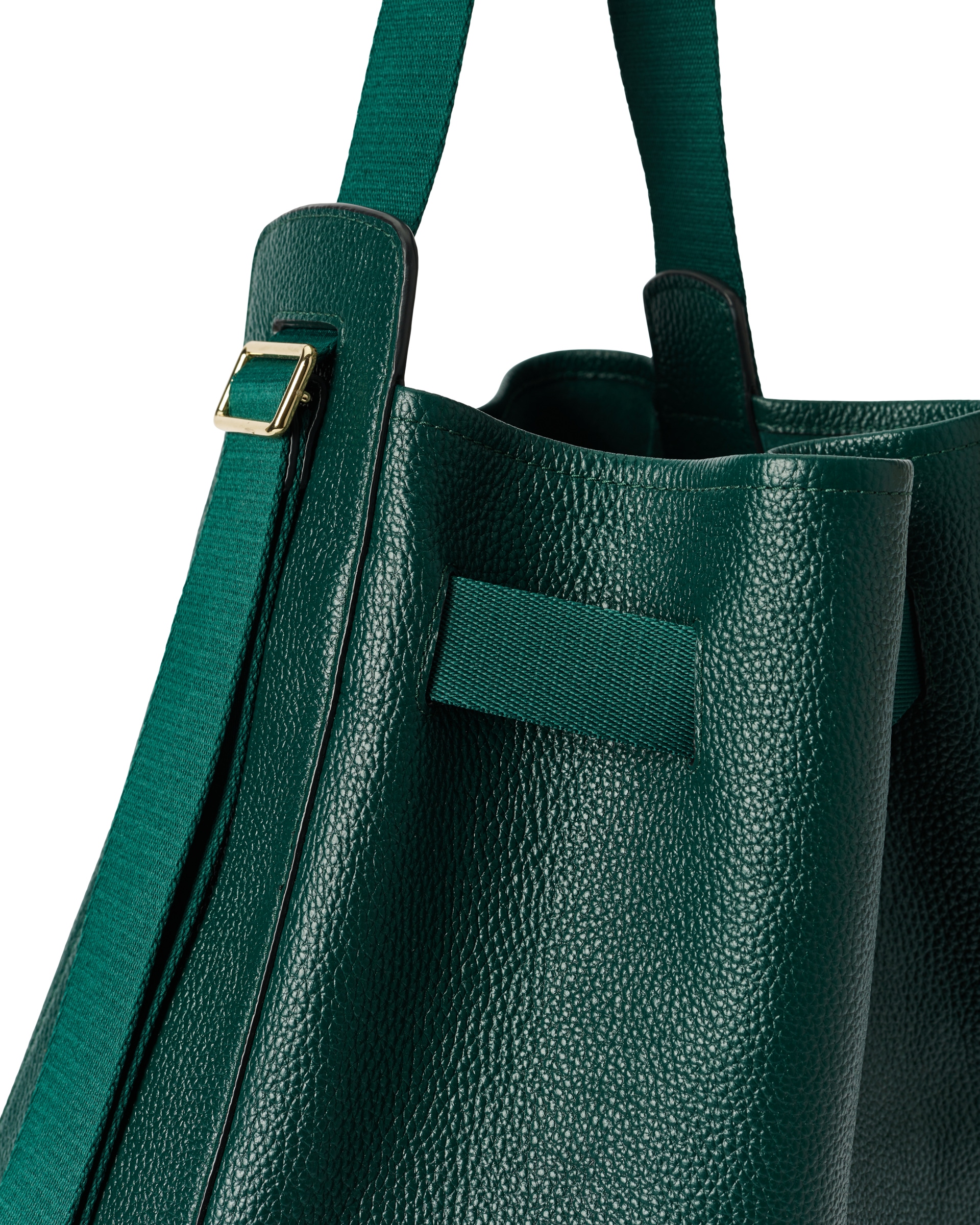 ECCO® Sail Bag sac hobo en cuir - Vert - Detail-1