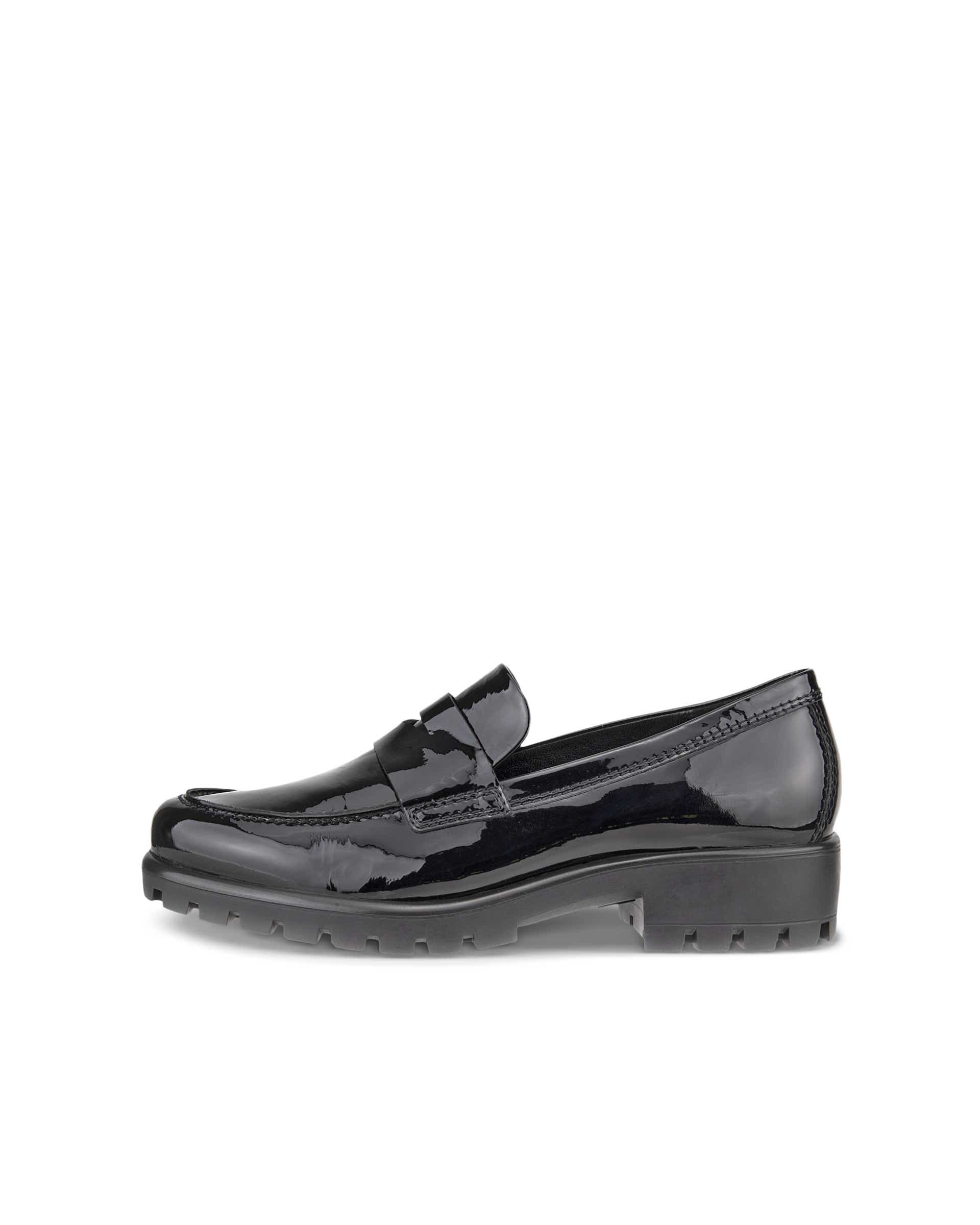 ECCO MODTRAY WOMEN'S PENNY LOAFER - Black - Outside