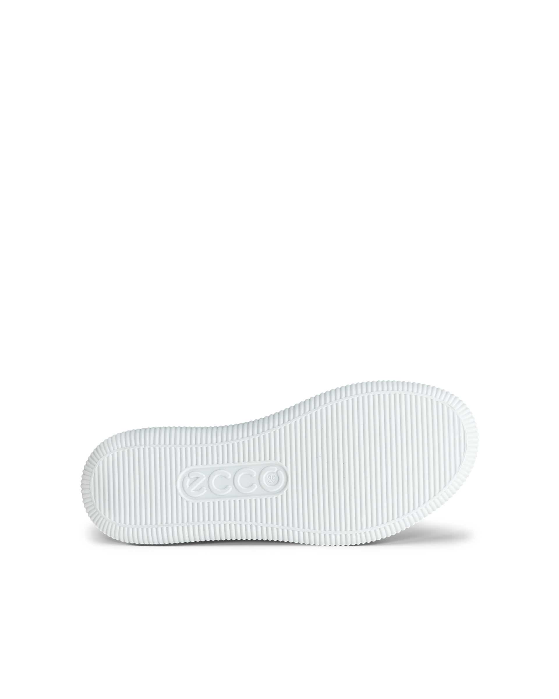 Dámské kožené tenisky ECCO® Soft Zero - Bílá - Sole