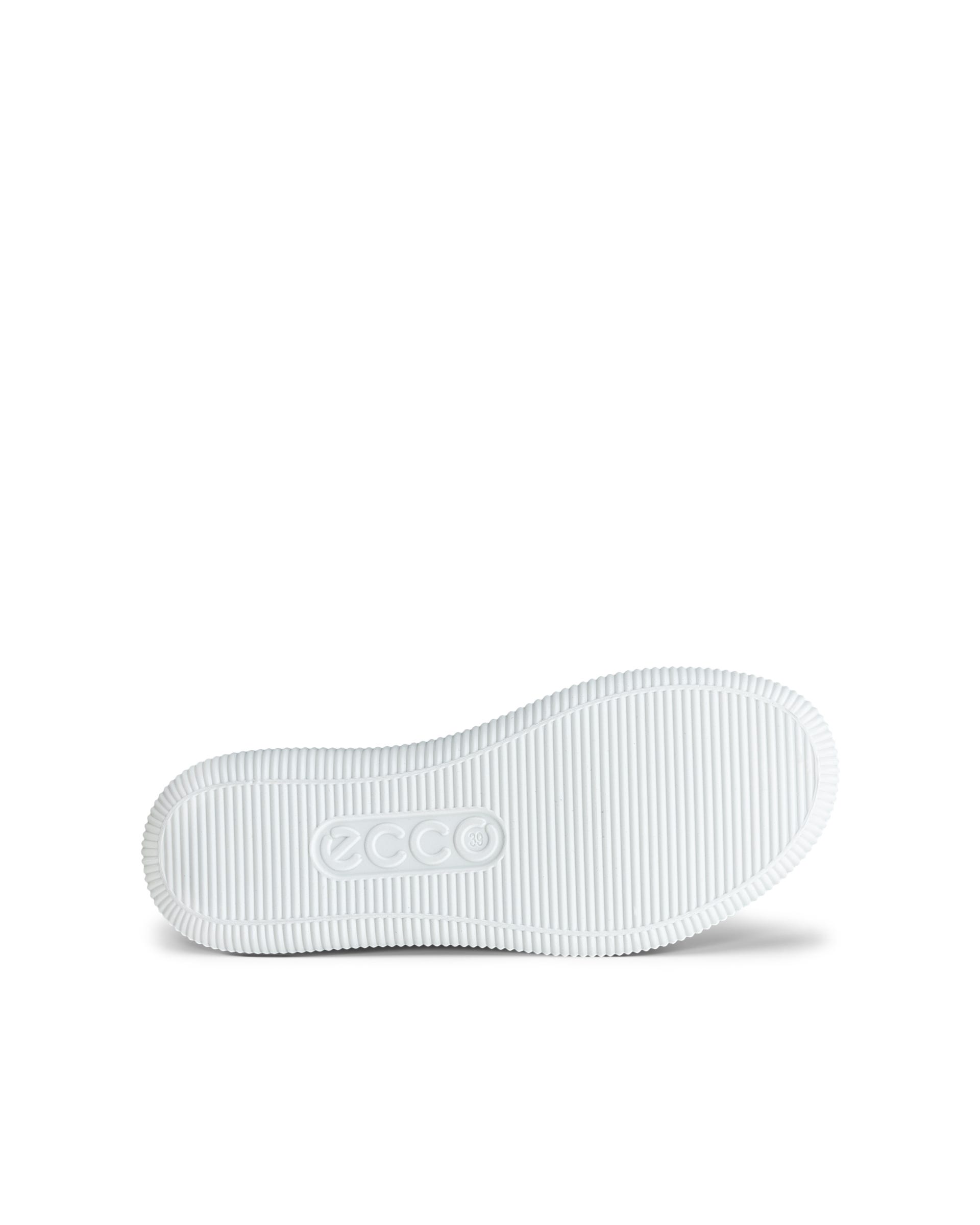 Dámské kožené tenisky ECCO® Soft Zero - Bílá - Sole