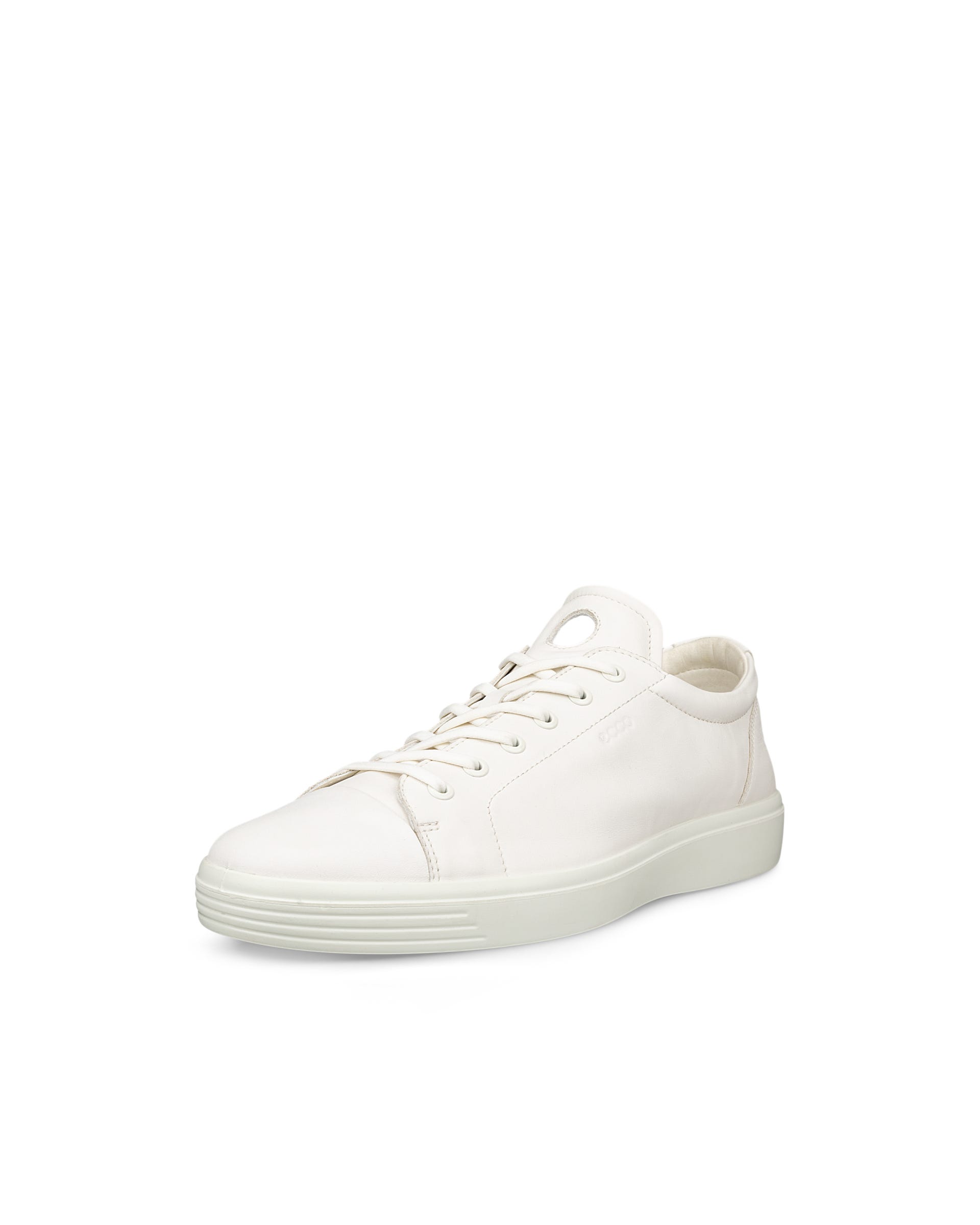 ECCO® SOFT CLASSIC odiniai sportbačiai vyrams - Balta - Main