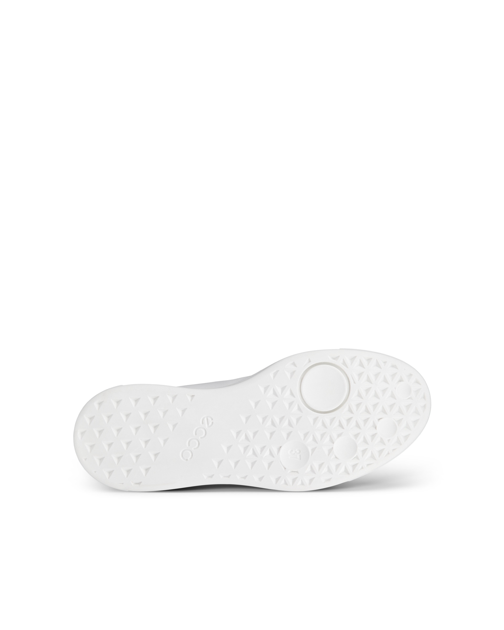 ECCO® Street Tray baskets en cuir pour femme - Blanc - Sole