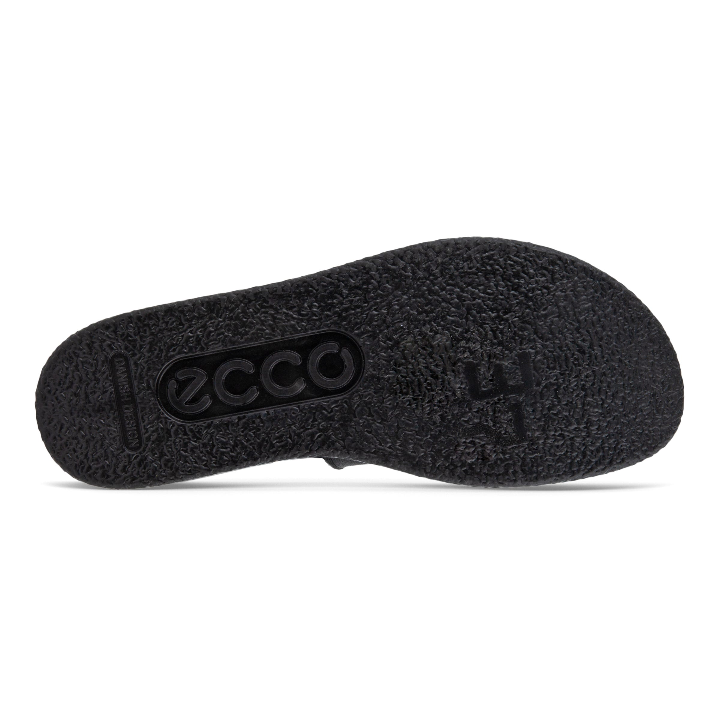 ECCO FLOWT W Flat Sandal - Black - Sole