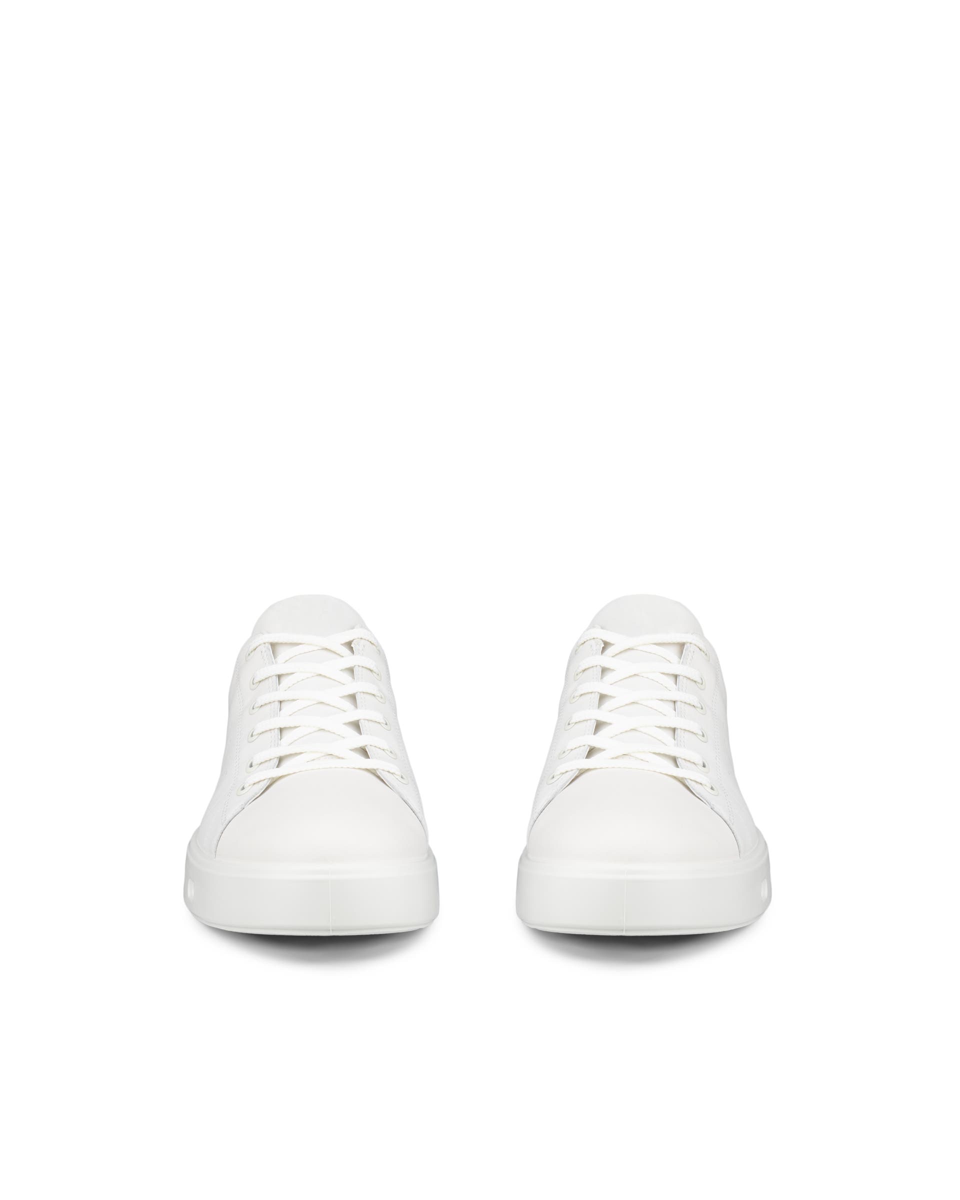 Zapatillas de piel Gore-Tex ECCO® Street 720 para hombre - Blanco - Front pair