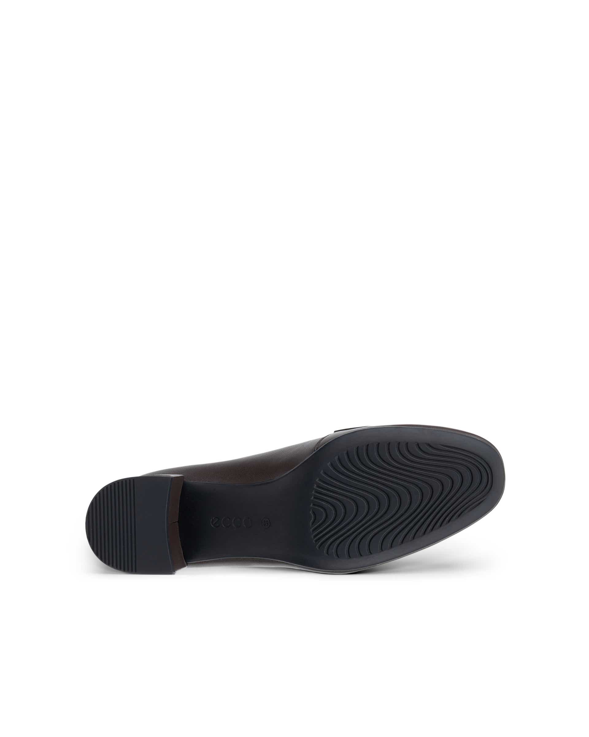 ECCO® LIVA 35 dames leren loafer met hak - Bruin - Sole