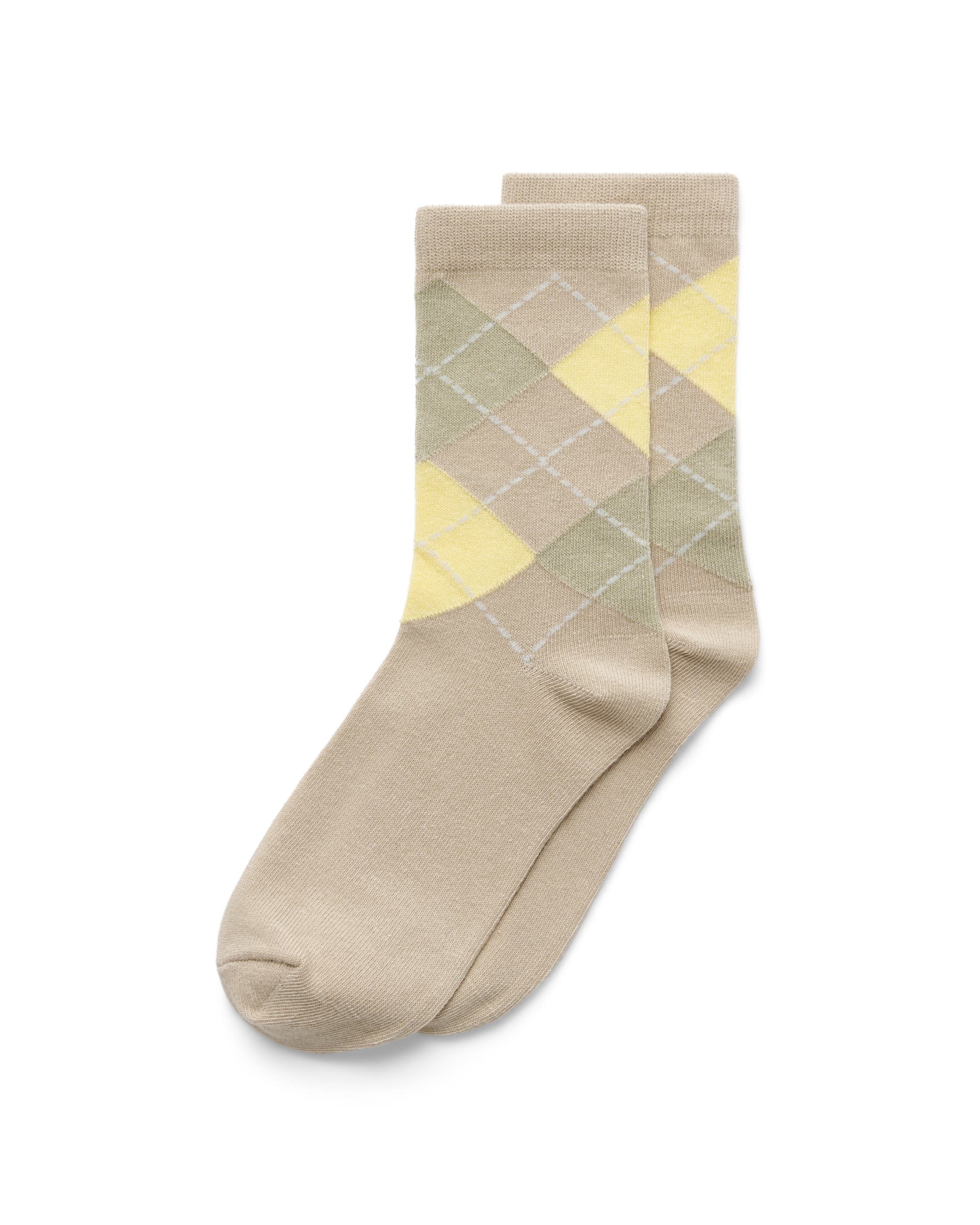 ECCO Classic Argyle Socks - Green - Main