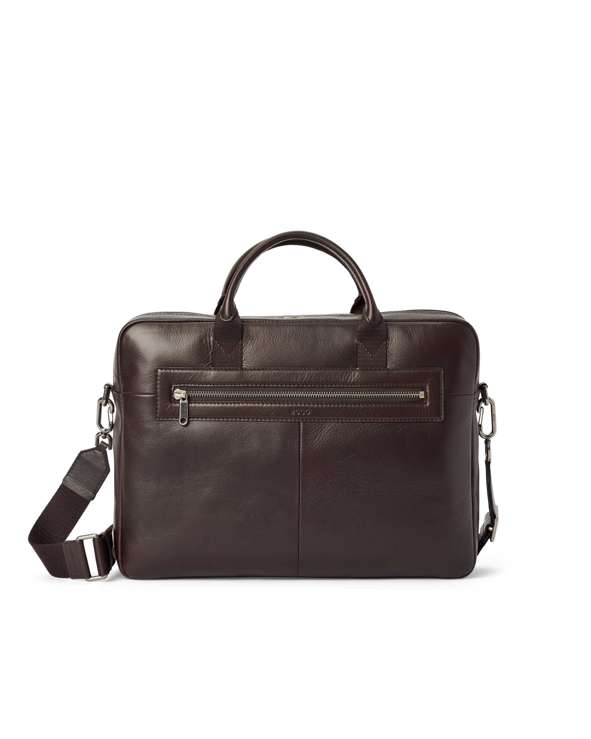 ECCO® MODE LAPTOP BAG PC-taske i læder til herrer - Brun - Main