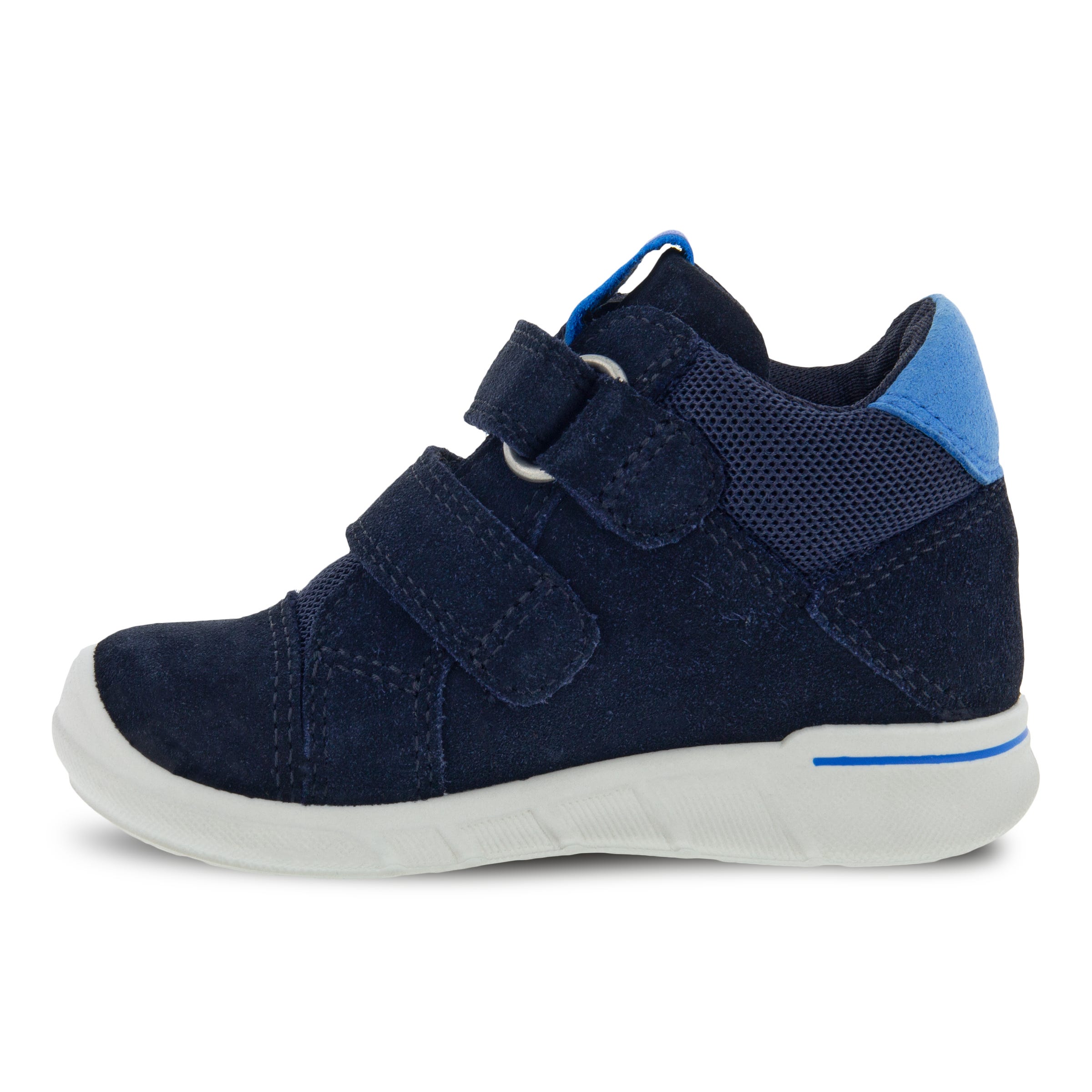 Kids' ECCO® First Suede Sneaker - Blue - Inside