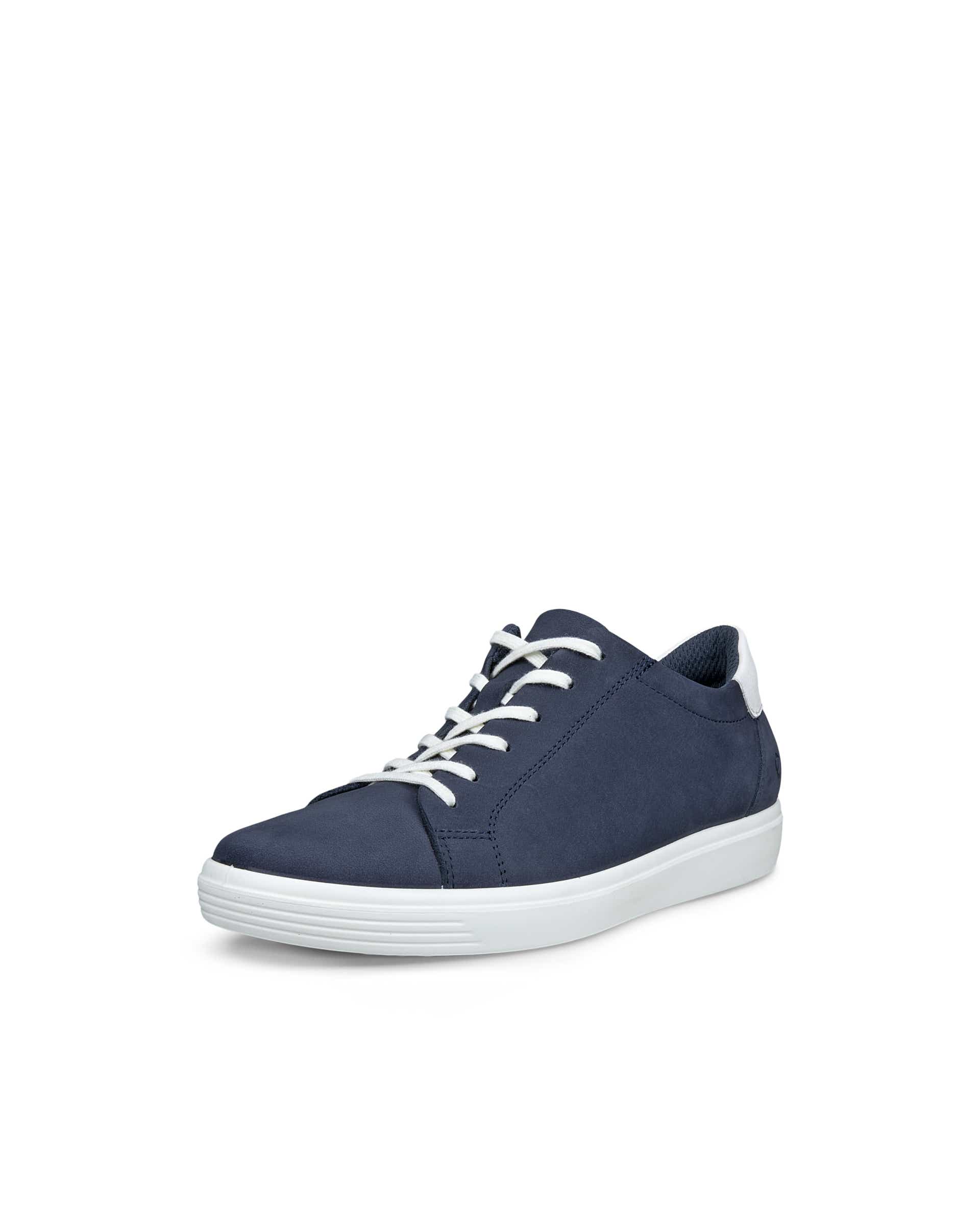 Zapatillas de piel ECCO® CLASSIC SNEAKER para mujer - Azul - Main