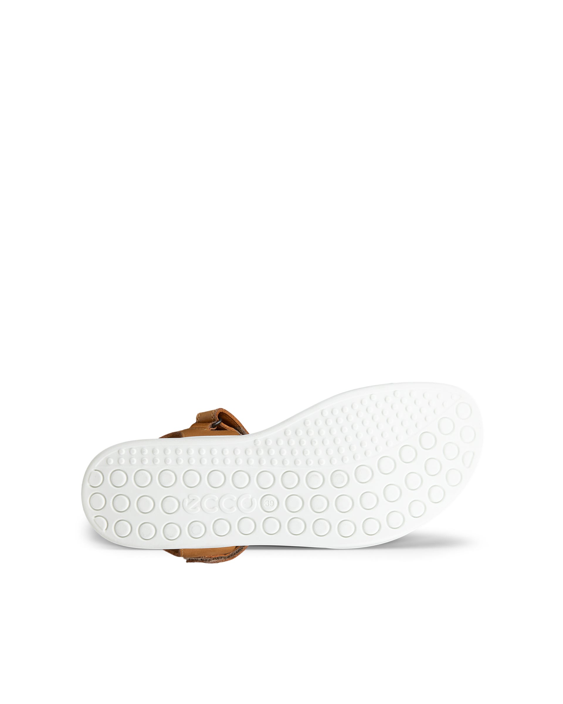 ECCO SOFT WOMEN'S 2-STRAP SANDAL - Brown - Sole