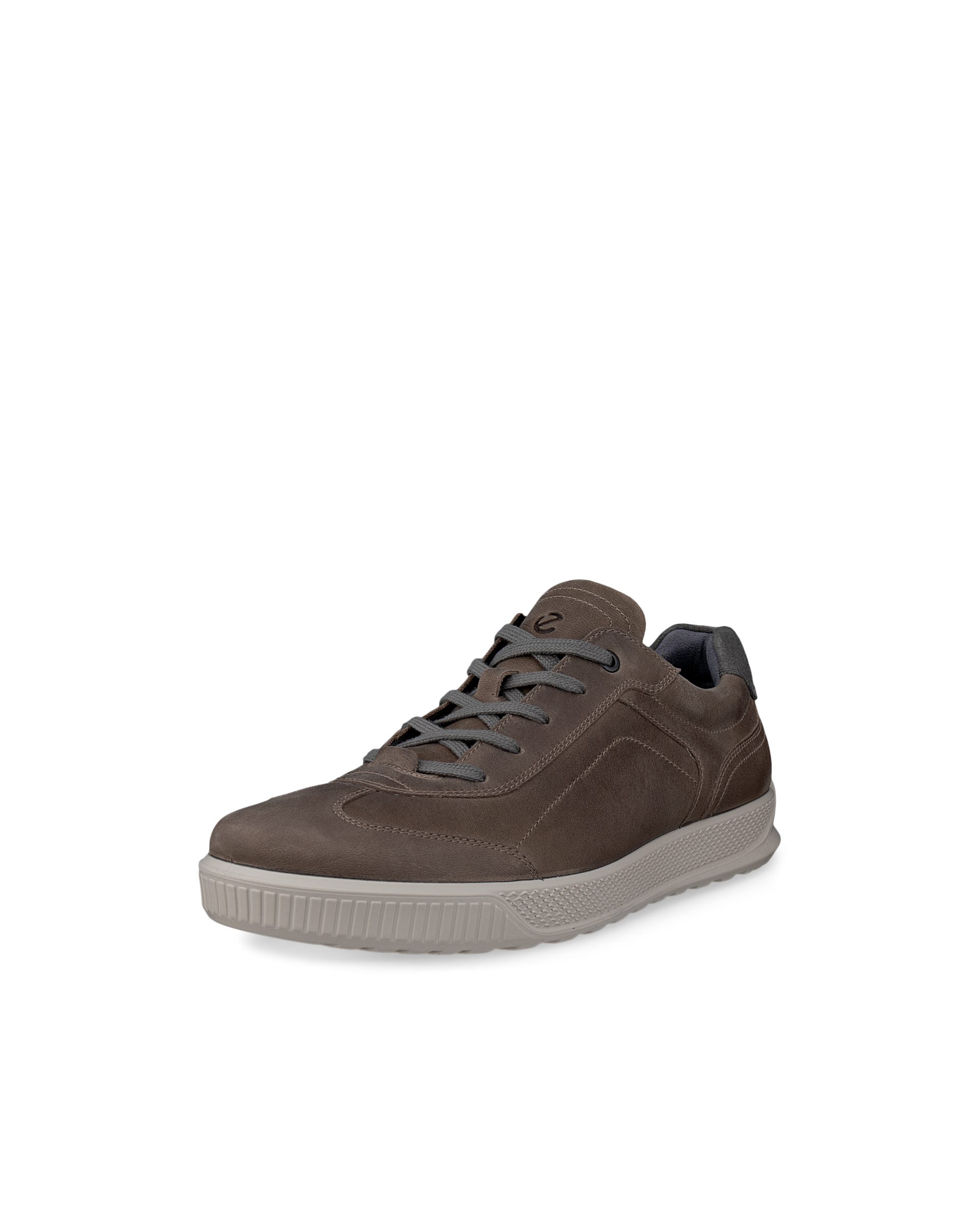 ECCO® BYWAY chaussures à lacet en nubuck pour homme - Gris - Main