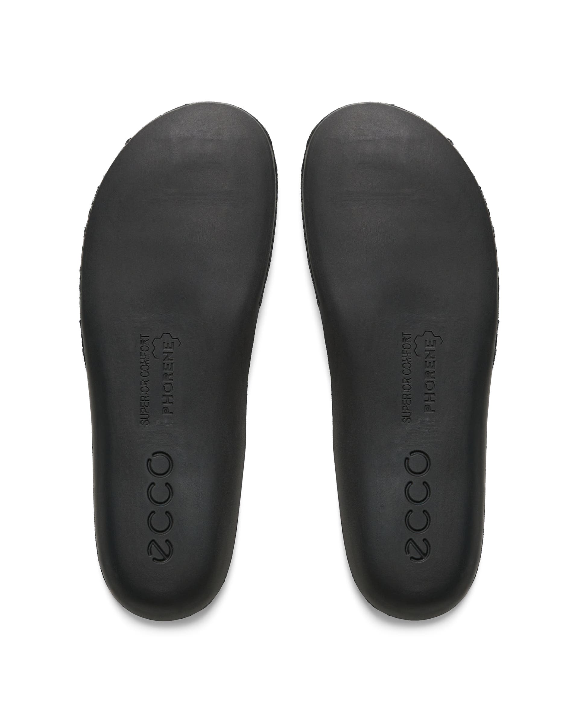 Palmilhas térmicas pelo sintético criança ECCO® - Preto - Back