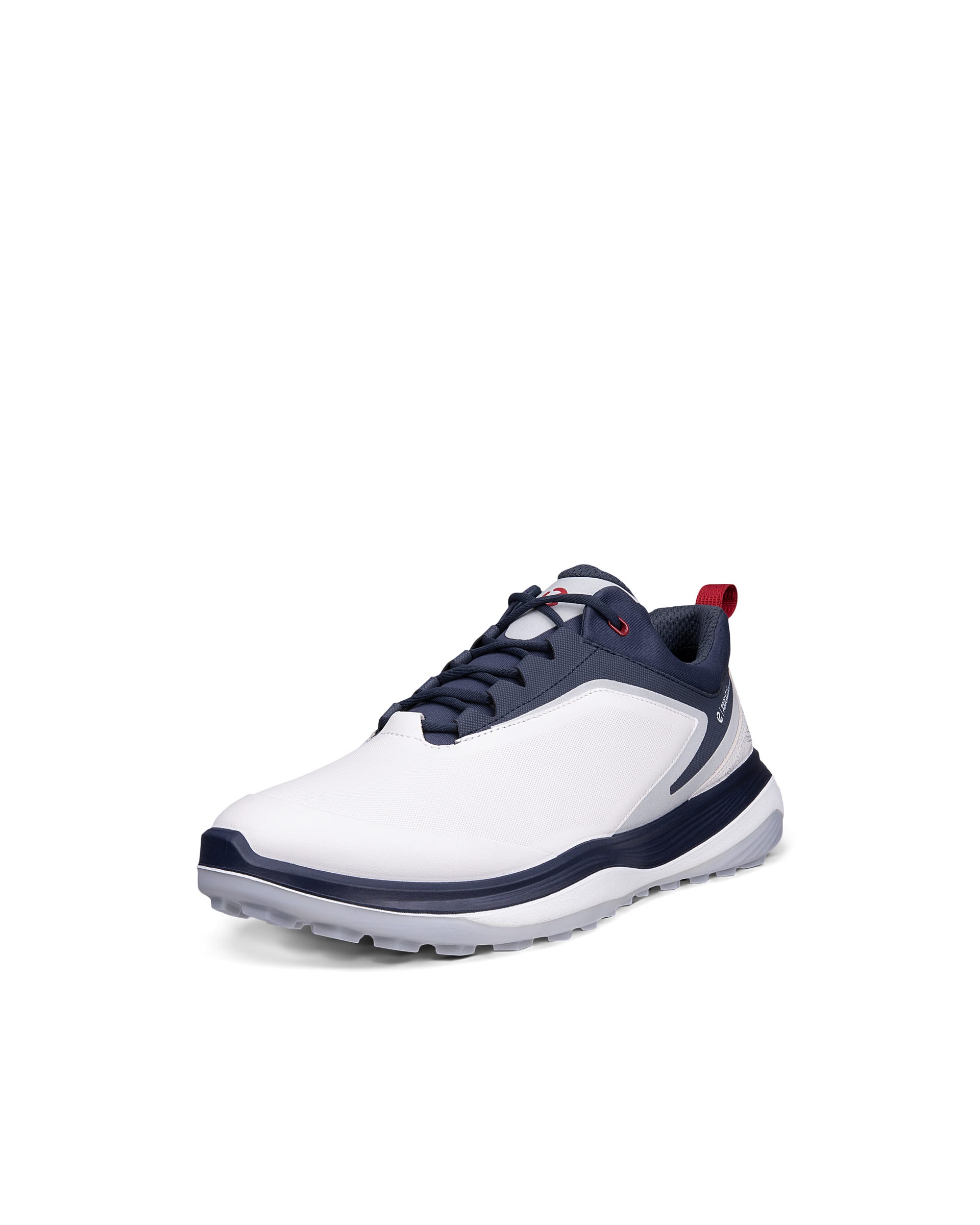 Men's ECCO® Golf LT1 Leather Waterproof Golf Shoe - White - Outside