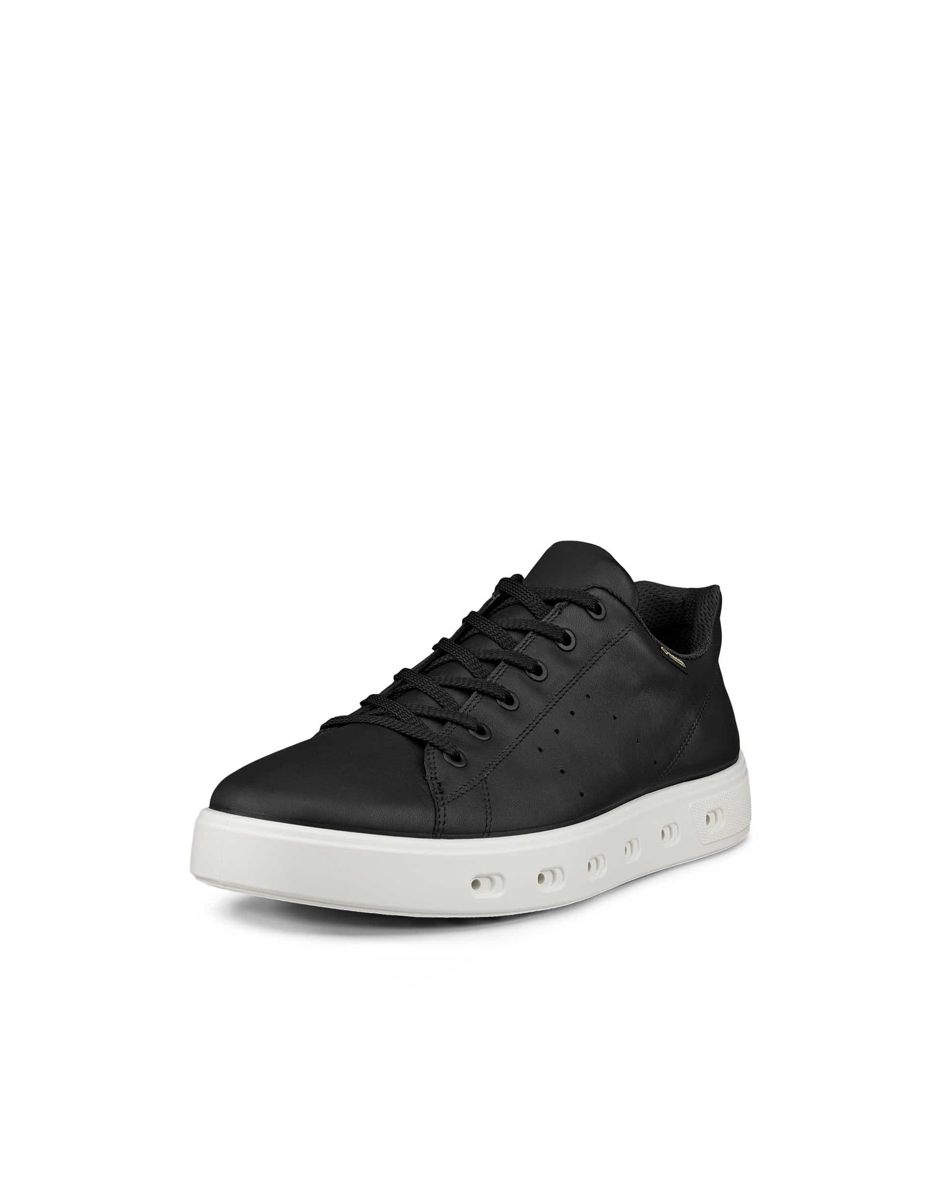 Zapatillas de piel Gore-Tex ECCO® Street 720 para hombre - Negro - Main