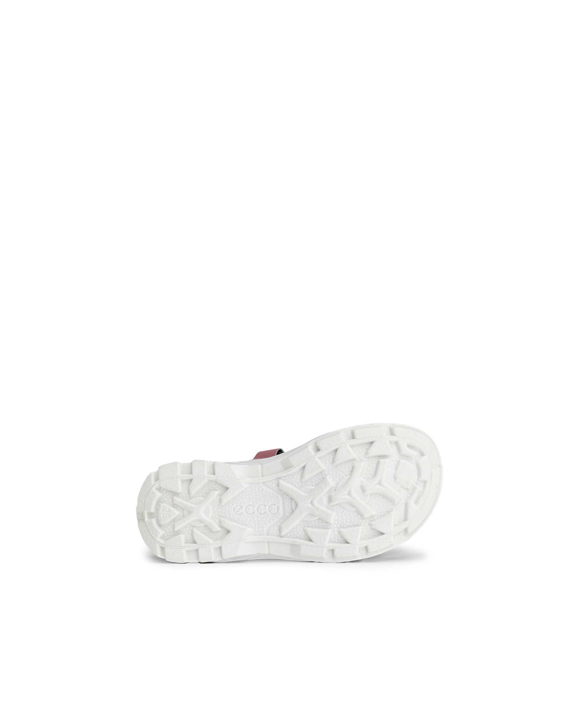 Dětské páskové sandály ECCO® BIOM RAFT - Červená - Sole
