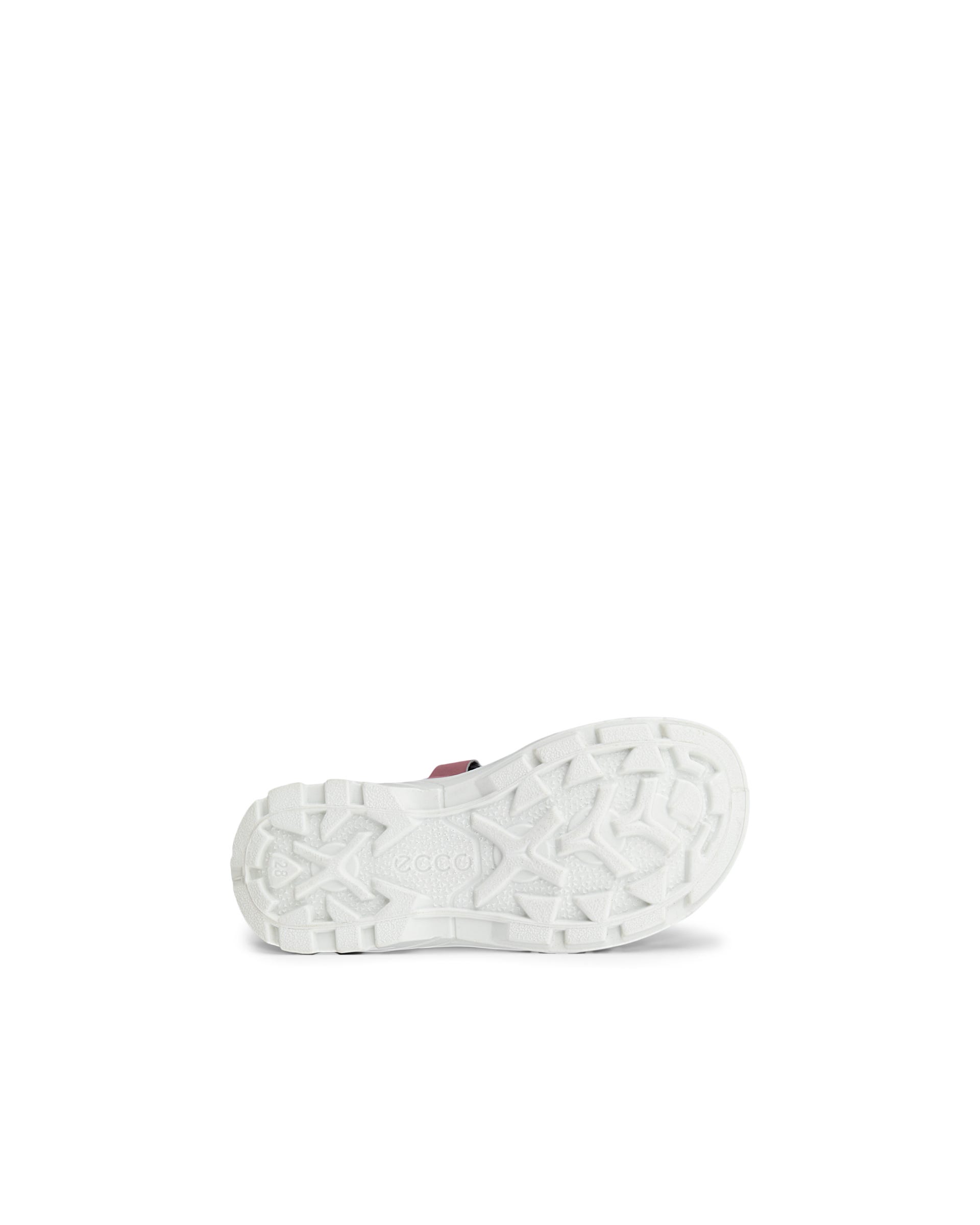 Dětské páskové sandály ECCO® BIOM RAFT - Červená - Sole