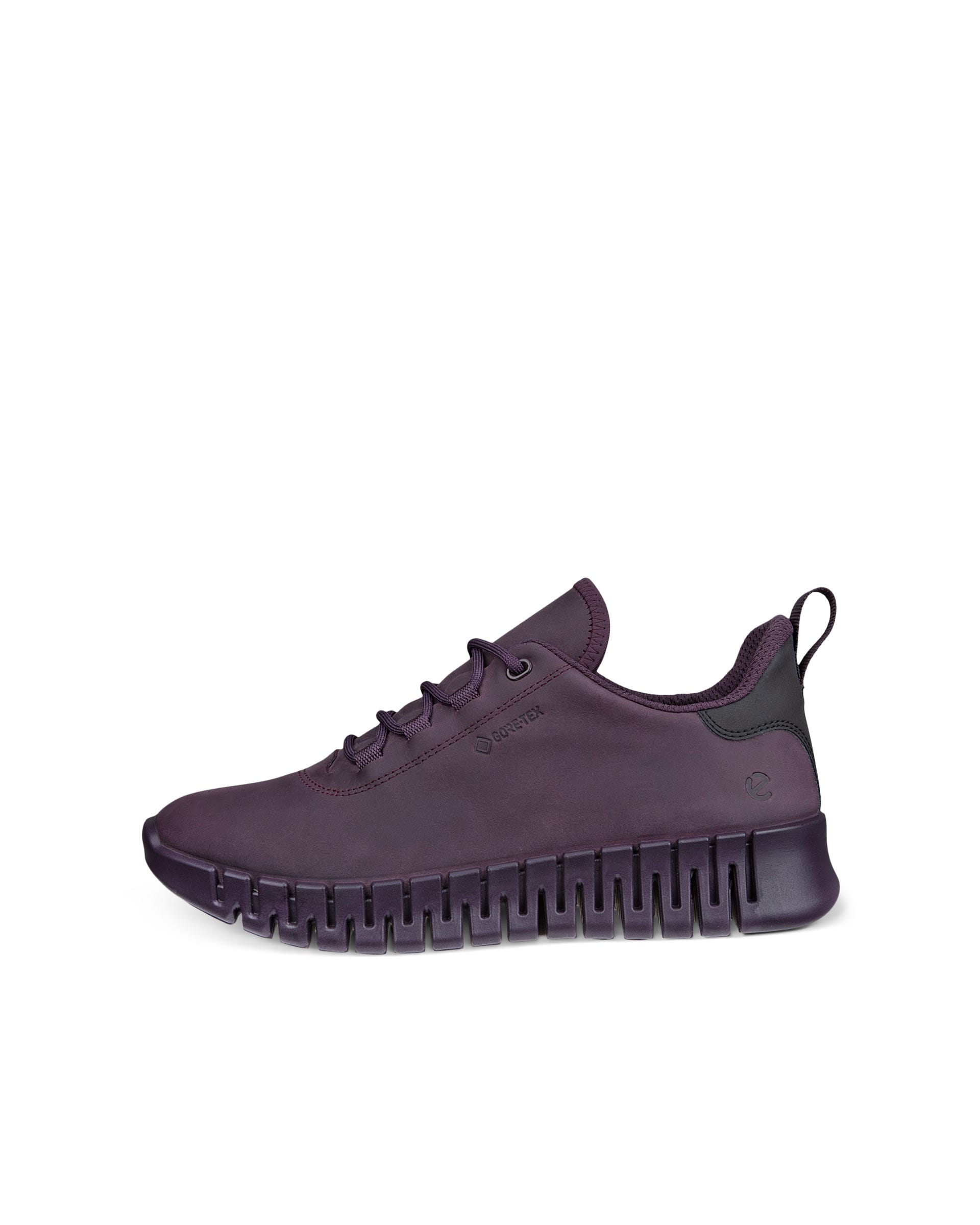 ECCO® GRUUV Skinnsneaker med Gore-Tex dam - Lila - Outside