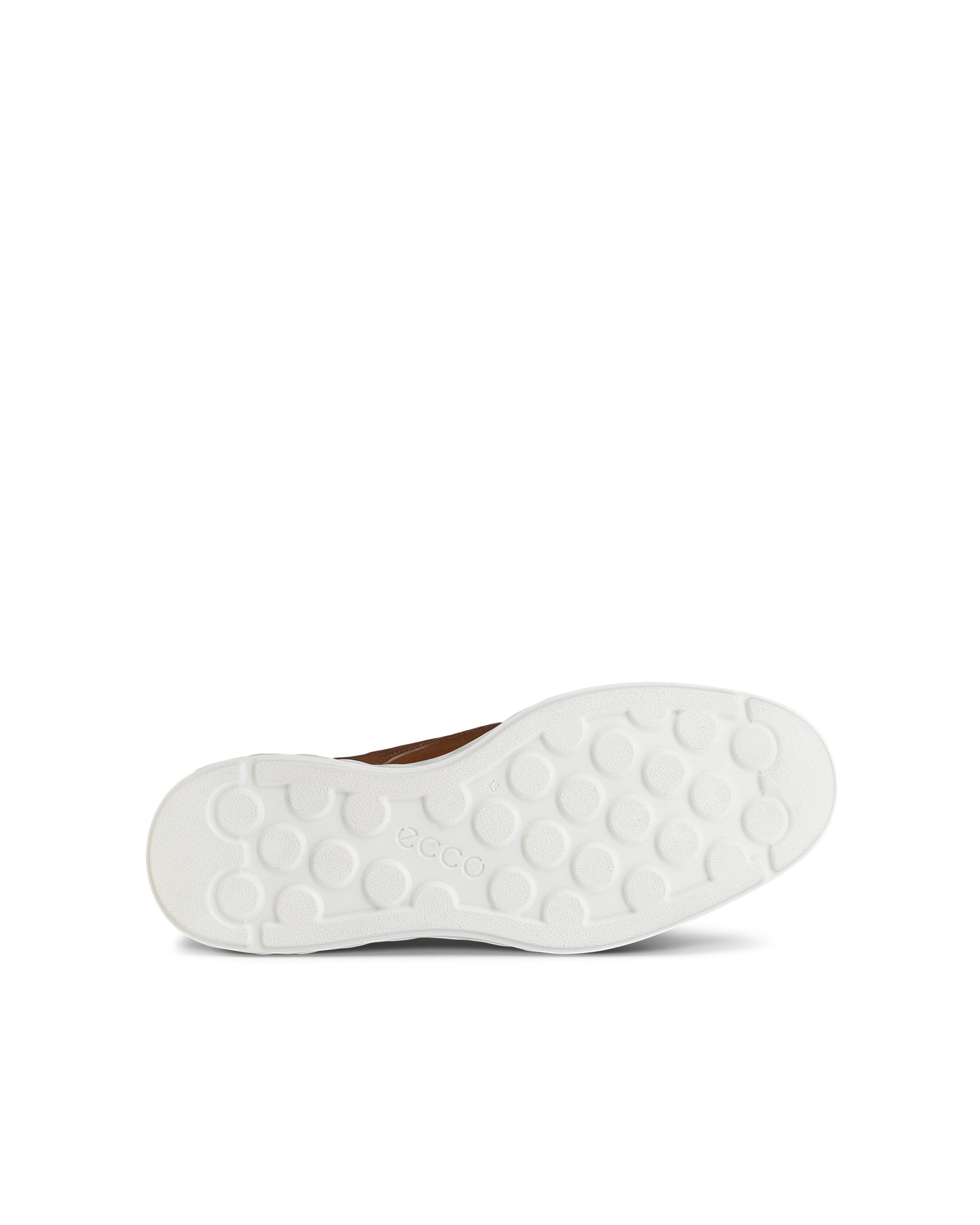 Men's ECCO® S Lite Leather Derby Shoe - Brown - Sole