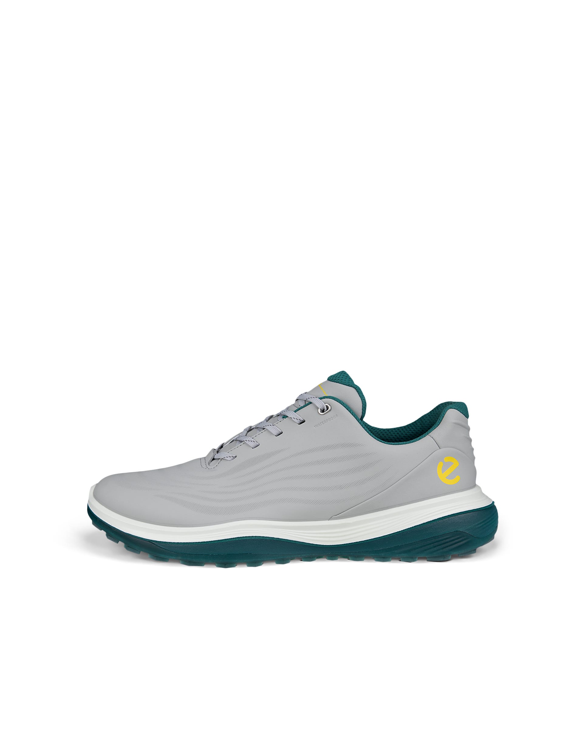 ECCO® Golf LT1 Vattentät golfsko skinn herr - Grå - Outside
