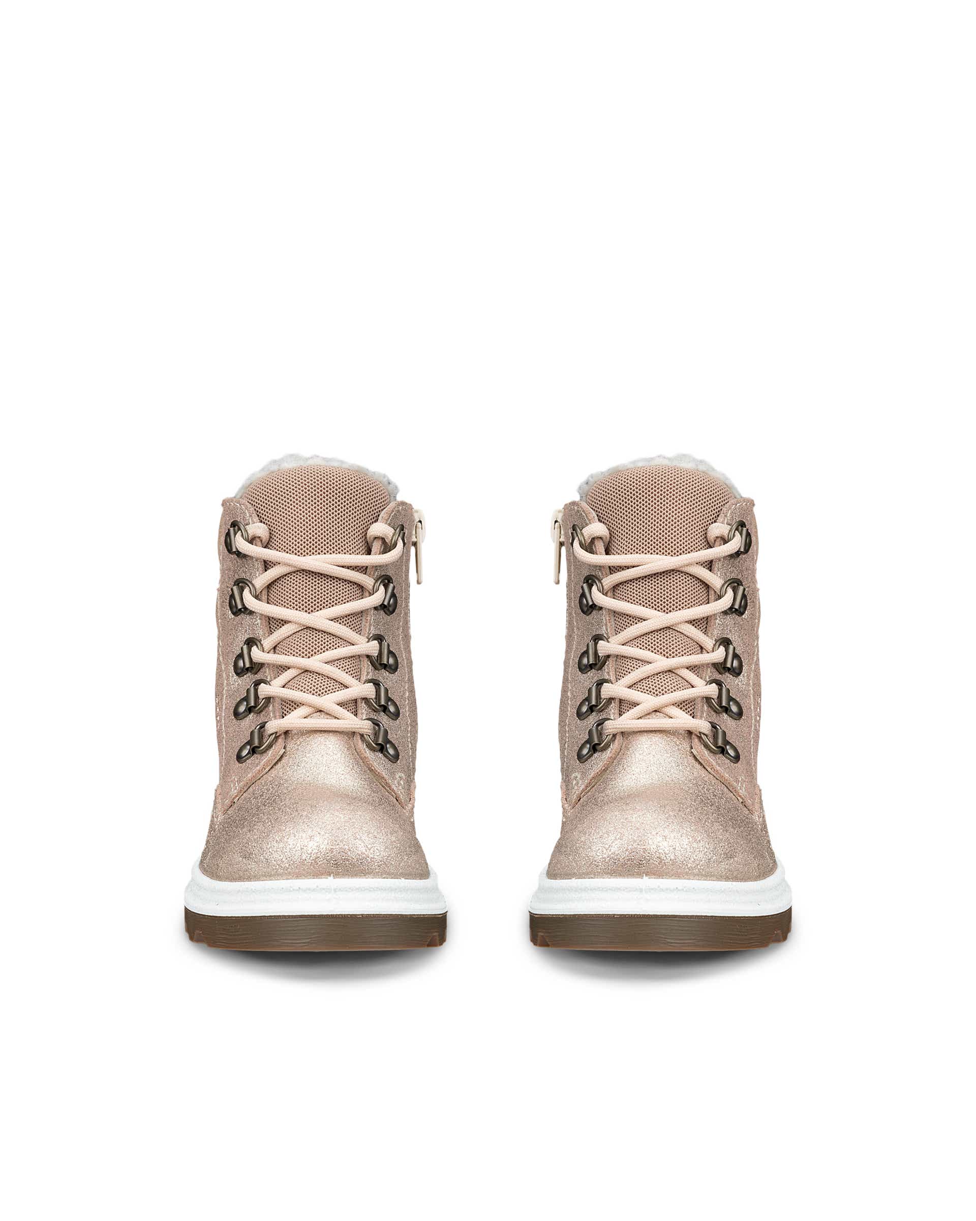 ECCO GRAINER K LACE UP BOOT - Dourado - Front pair