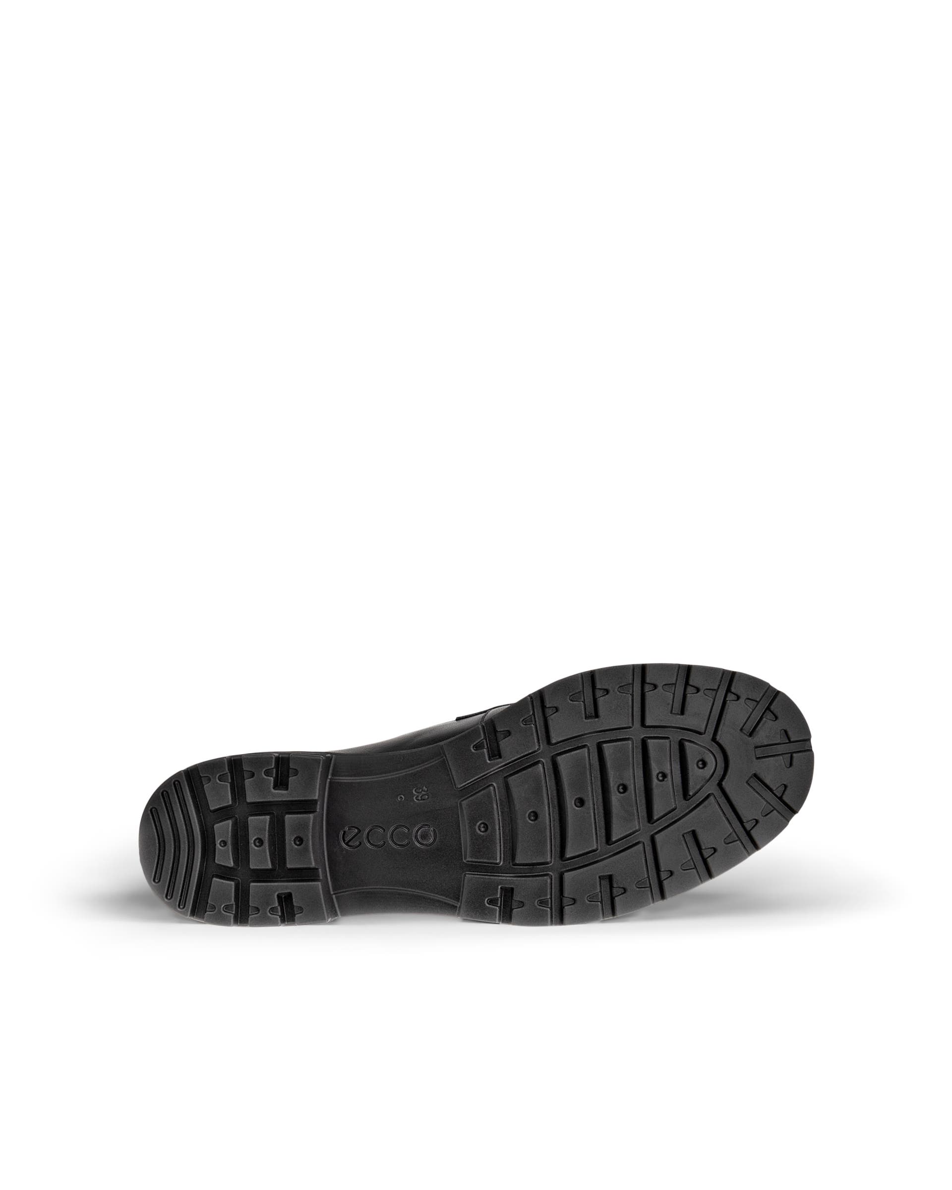 Damskie skórzane loafery ECCO® METROPOLE VIENNA - Czarny - Sole