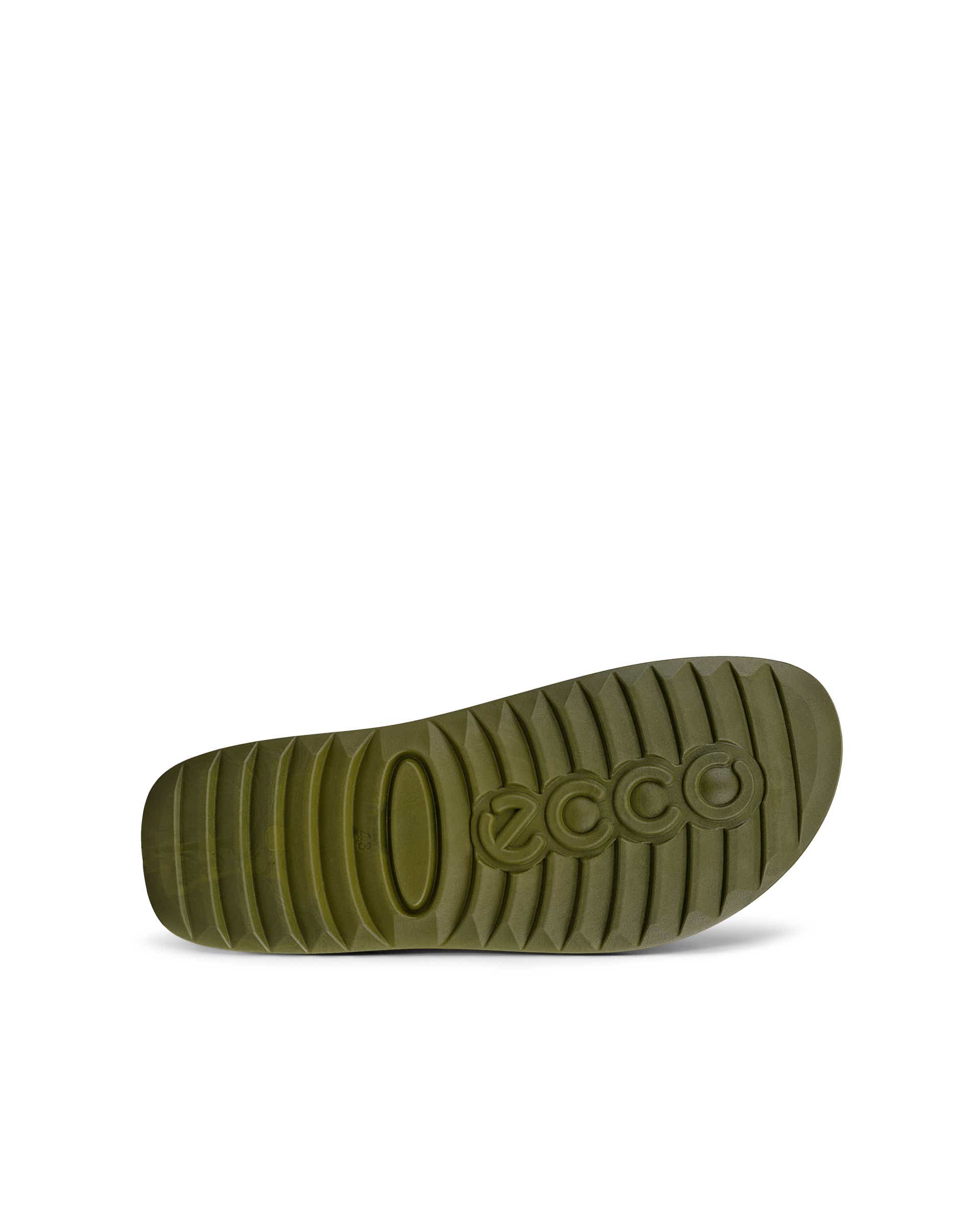 ECCO® Cozmo muške sandale od nabuka s dvjema trakama - Zelena - Sole