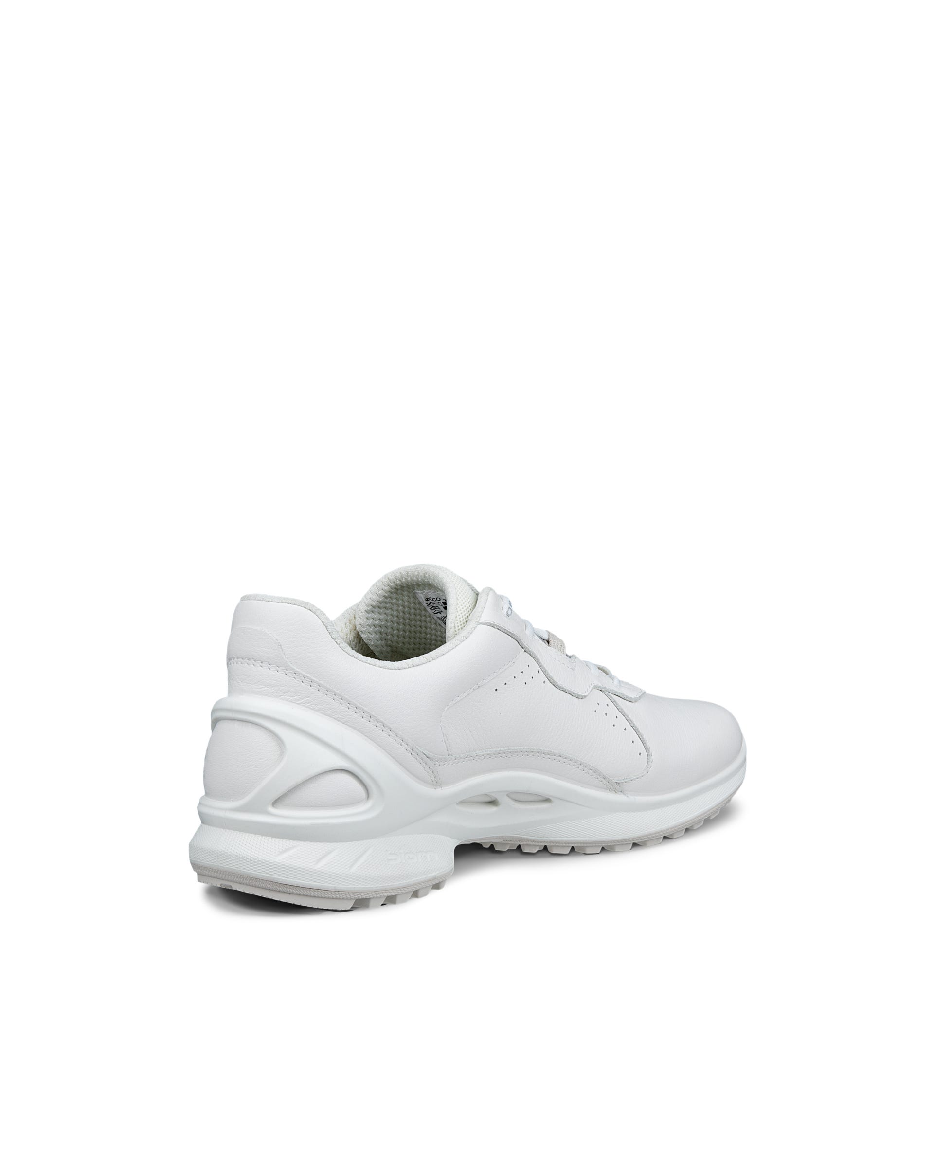 ECCO® BIOM ENERGI sneakers i læder til damer - Hvid - Back
