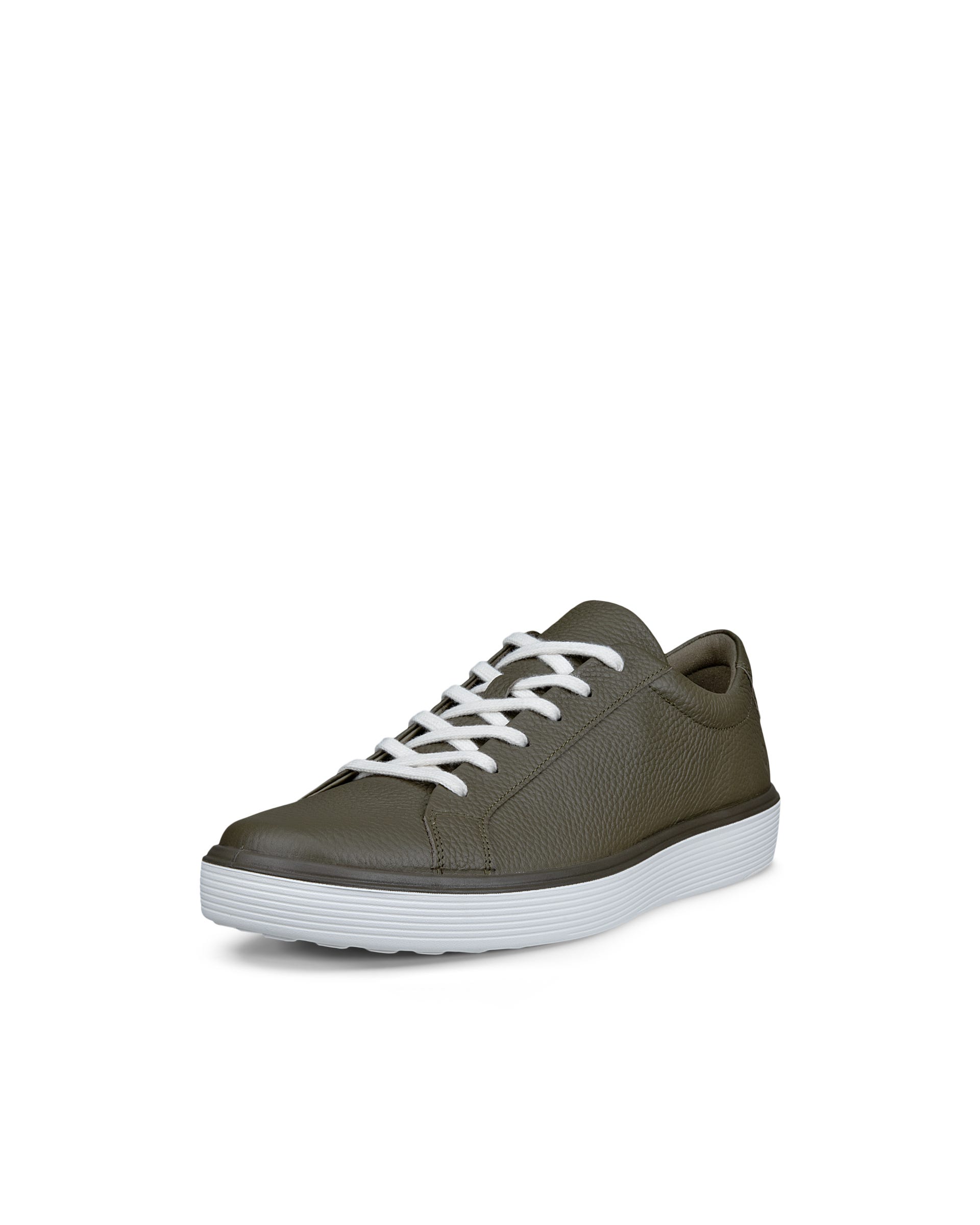 ECCO® SOFT 60 baskets en cuir pour homme - Vert - Main