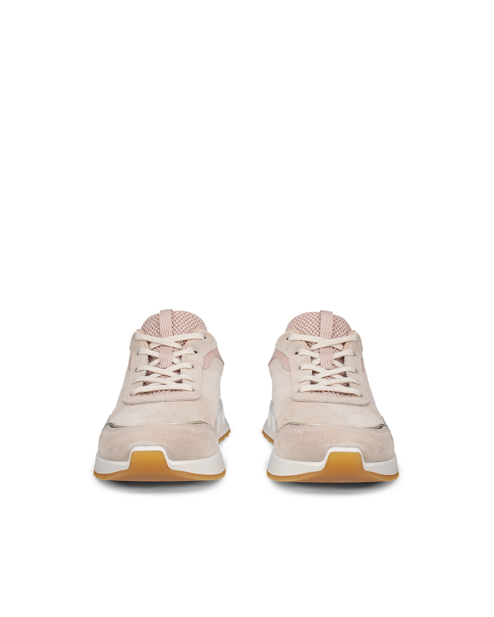 Damskie zamszowe buty outdoorowe ECCO® OTM - Różowy - Outside